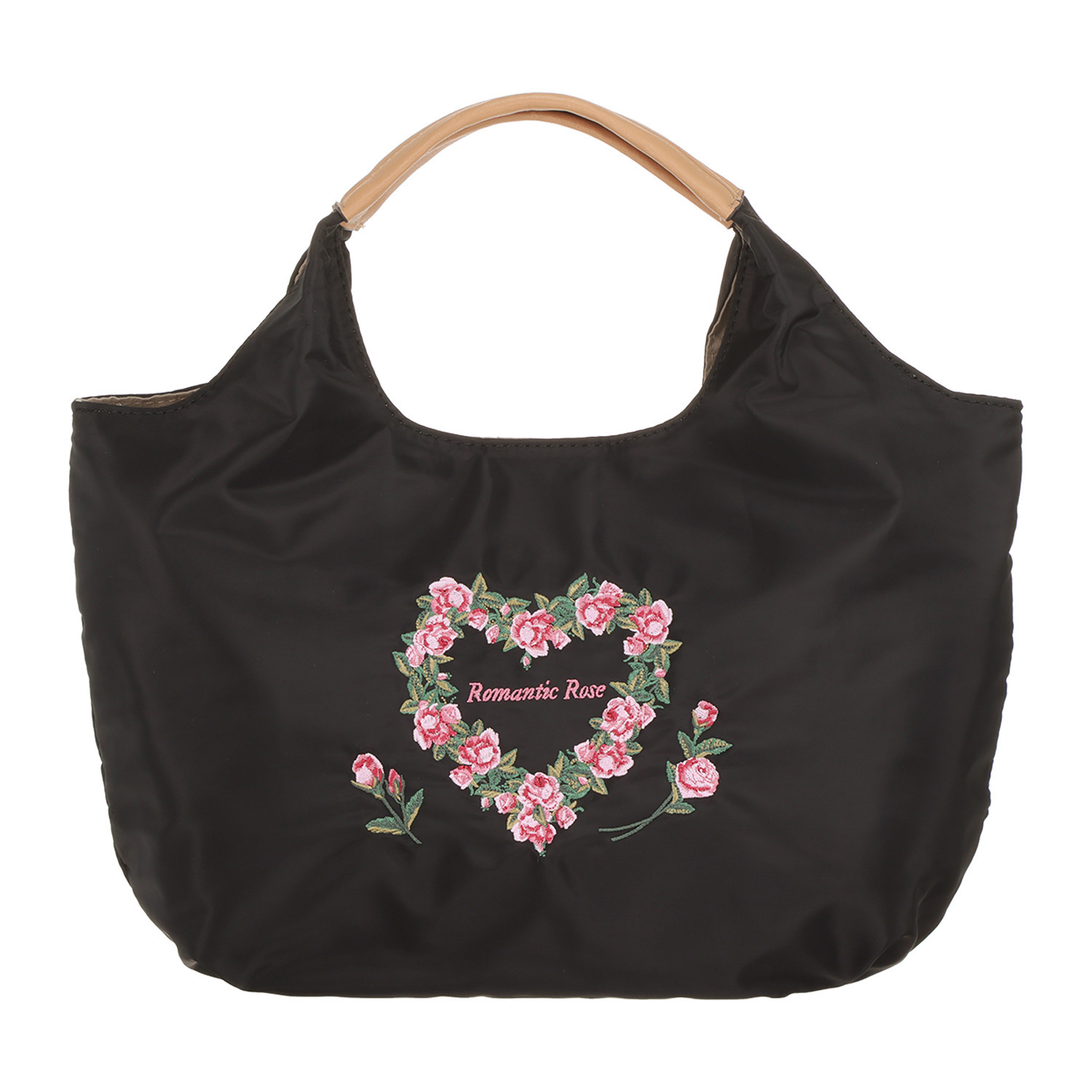 ラルジュ 刺しゅうがかわいい トートバッグ