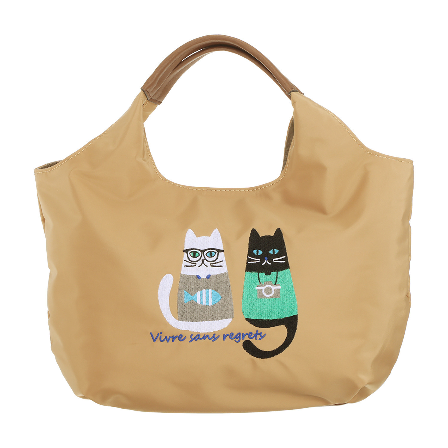 ラルジュ 刺しゅうがかわいい トートバッグ