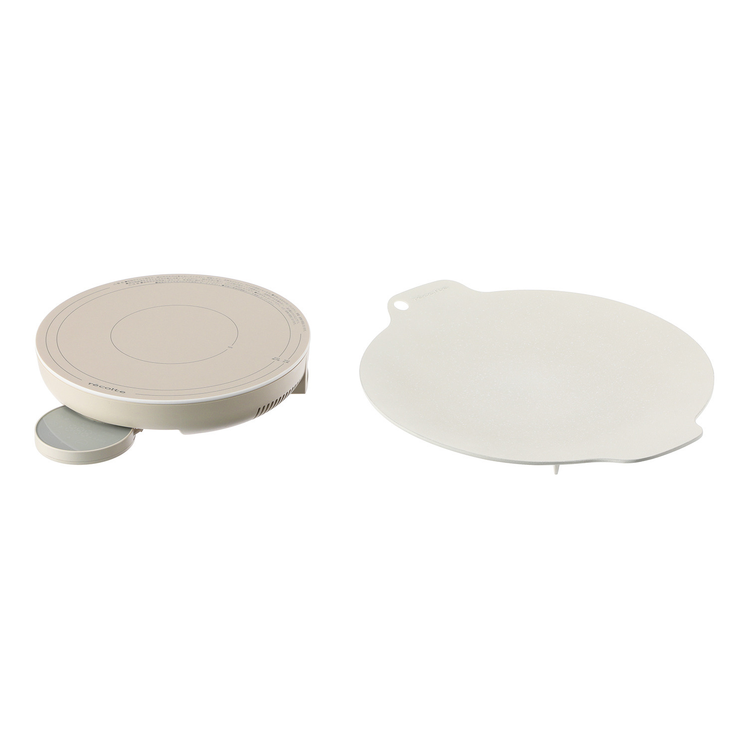 レコルト 焼く・炒める・煮る！ テーブルクッキングを 楽しめる 卓上ＩＨ クッキンググリドル ＲＩＨ−１