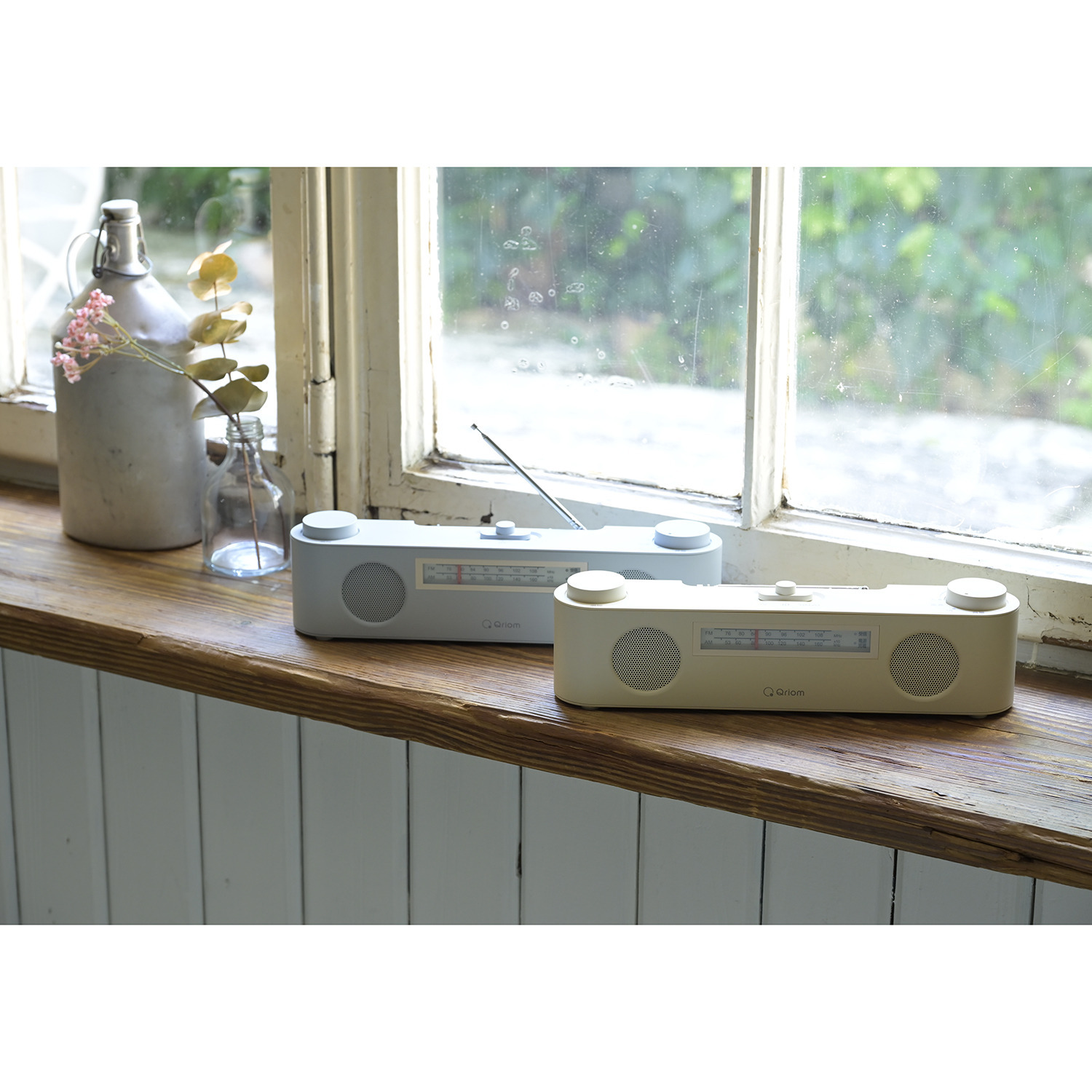 キュリオム ＴＶも音楽も楽しめる 生活防水仕様 マルチお手元スピーカー ＹＴＲ−Ｄ７００