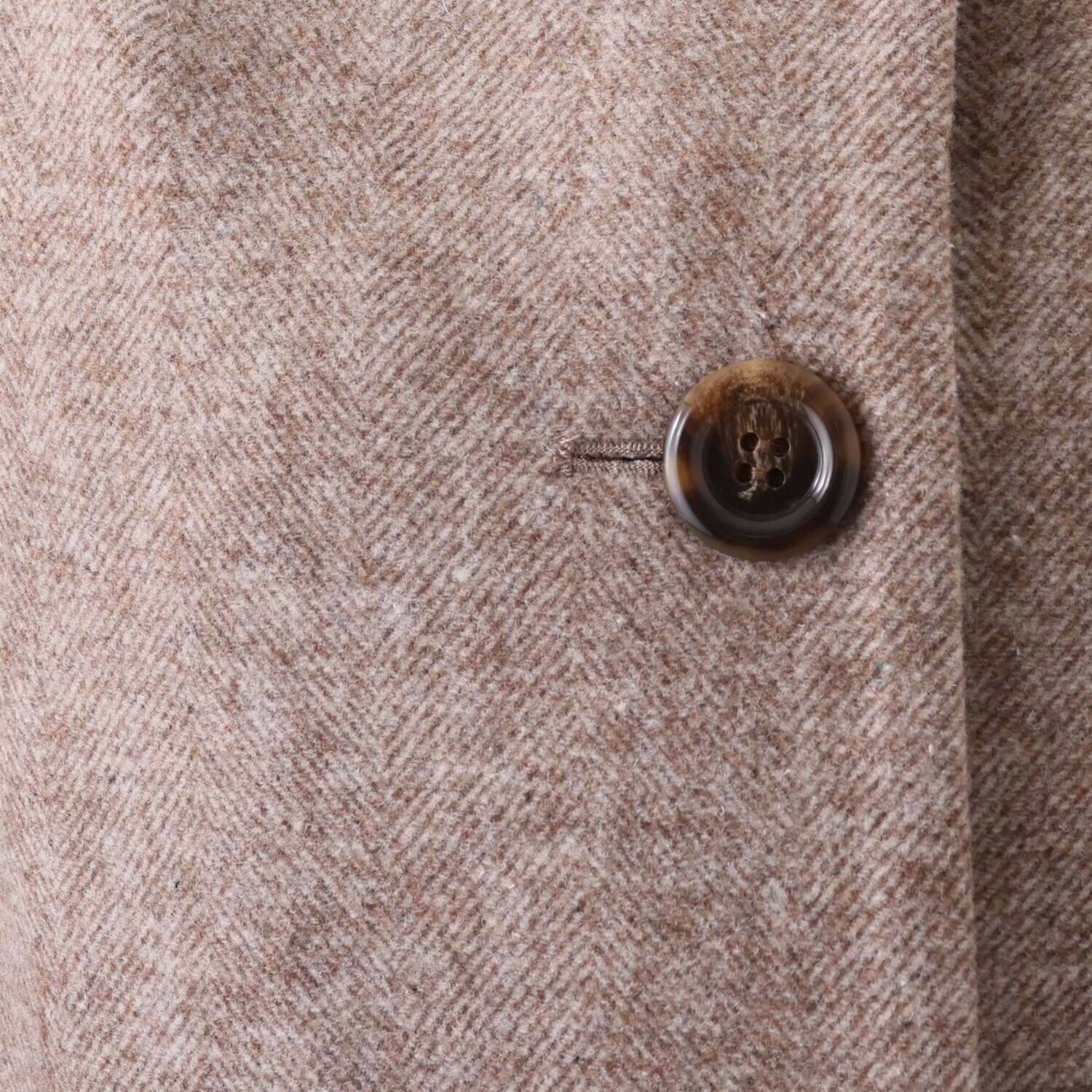 エムジェイアール　バイ マチコ　ジント　ロンドン ヘリンボーン柄 スタンドカラーコート