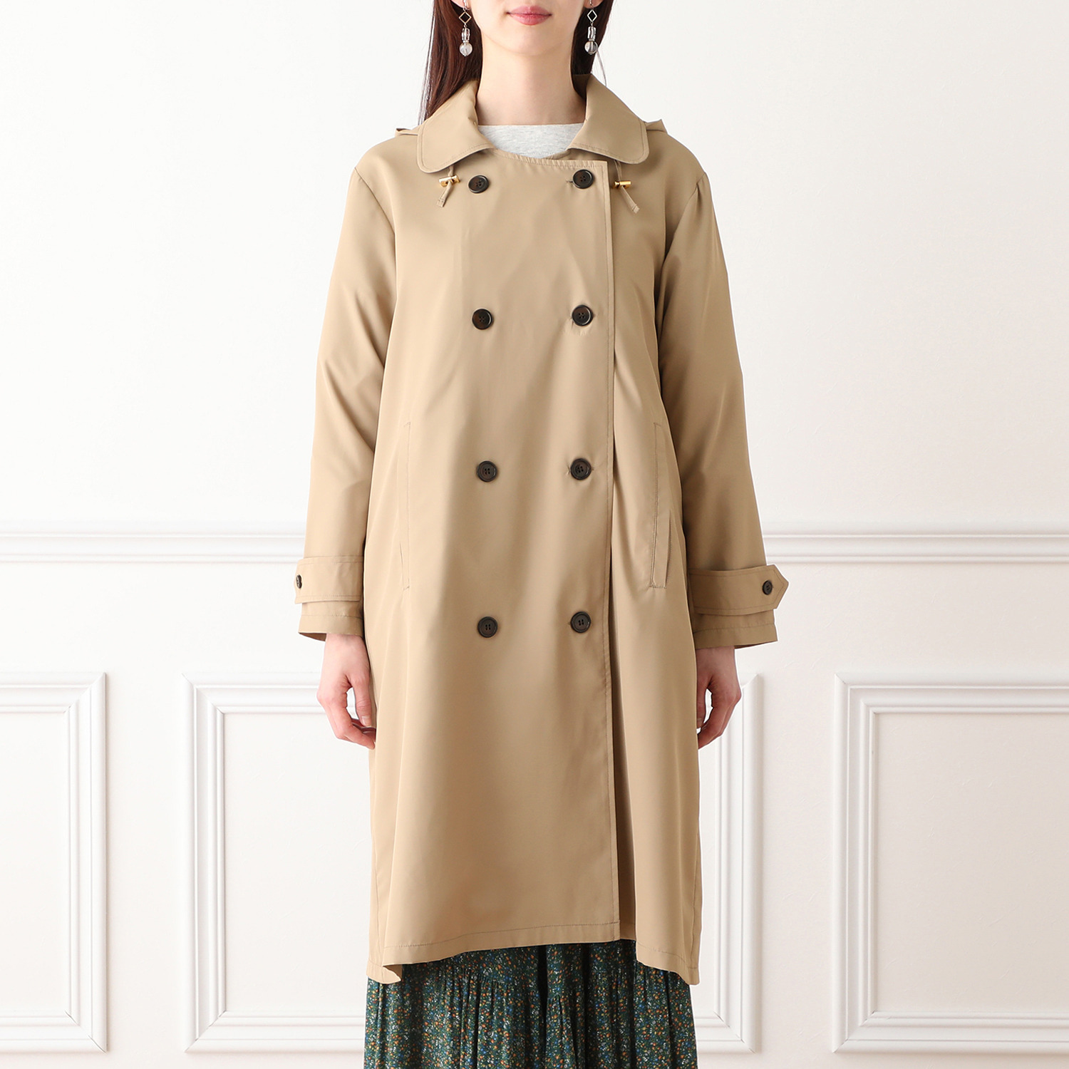 トーチ カラーはお任せ！ はっ水コート＆ キャンバストートバッグ ２点セット