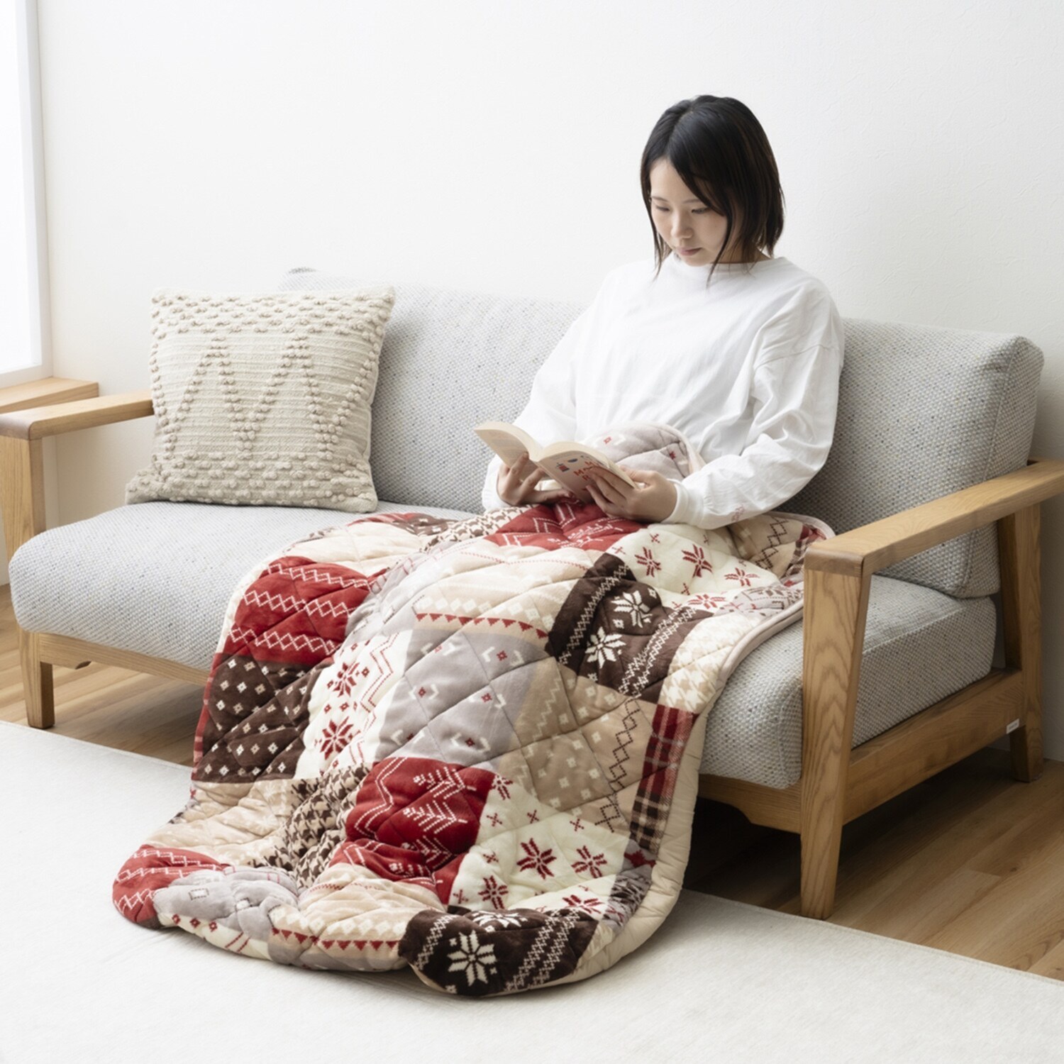 イケヒコ 足腰をすっぽり入れて ぬくぬくあったか♪ ポケットこたつ 