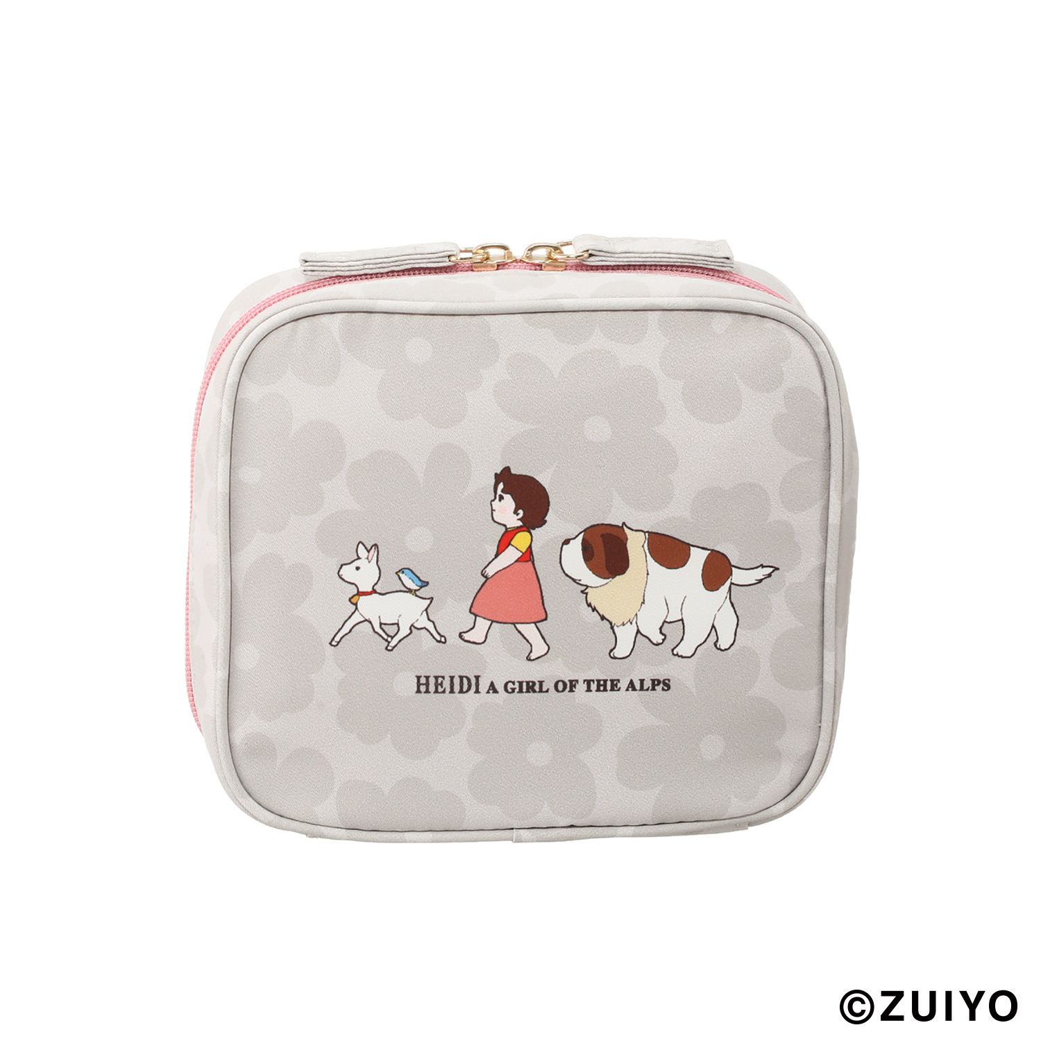 アルプスの少女ハイジ スクエアメイクポーチ＆ チャームミラー