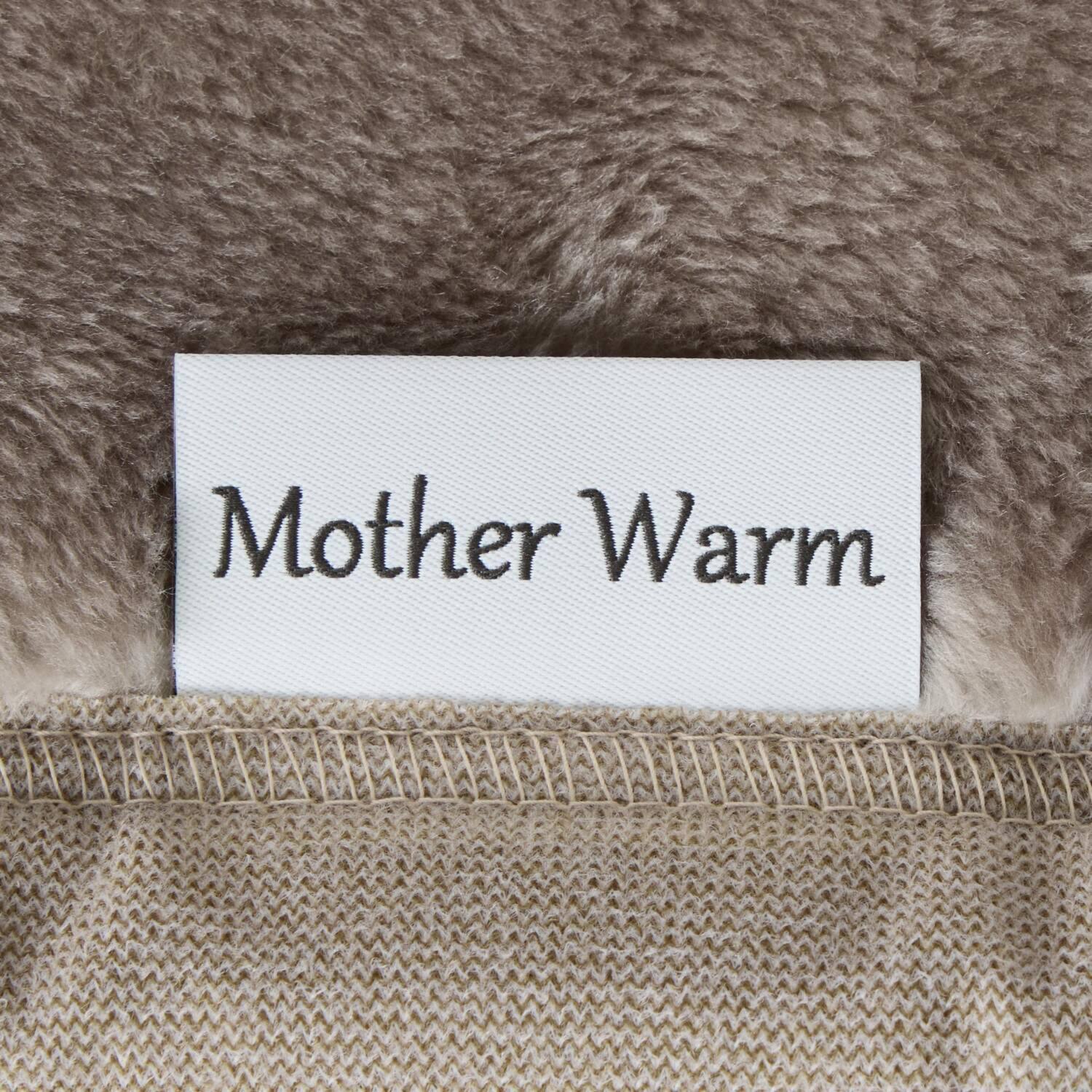 大津毛織 日本製寝具コレクション マザーウォーム ムートン調 吸湿発熱あったか毛布 ＜シングル＞