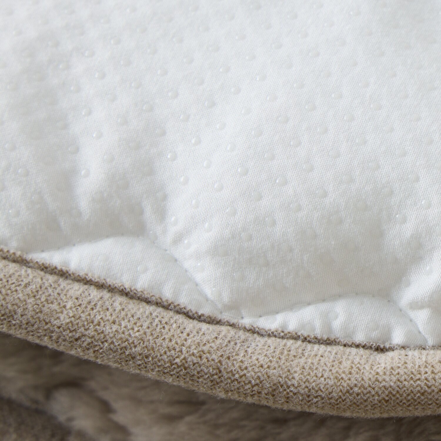 大津毛織 日本製寝具コレクション マザーウォーム ムートン調 ロングファータッチ 吸湿発熱 あったか敷きパッド ＜セミダブル＞