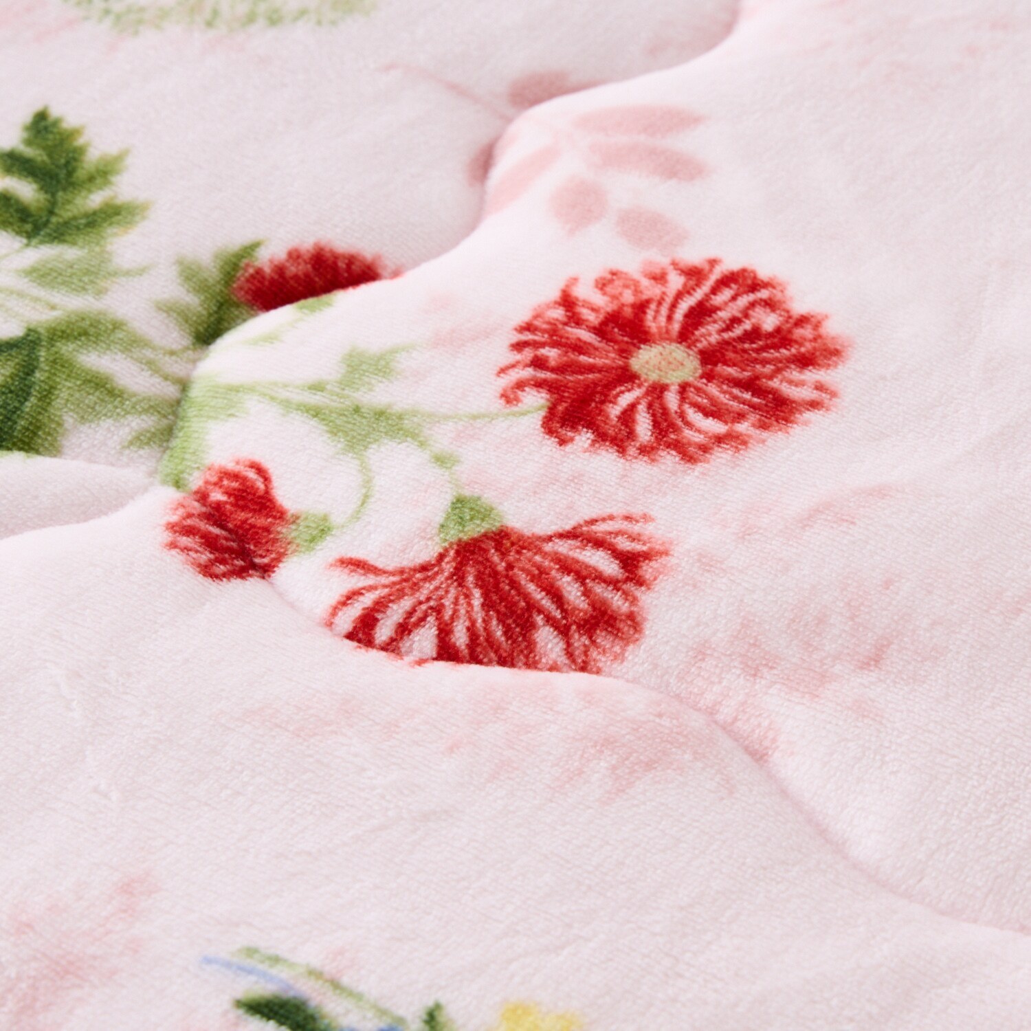 大津毛織 吸湿発熱ホットテックス シープ調 モコモコボリューム わた入り毛布 ＜シングル＞