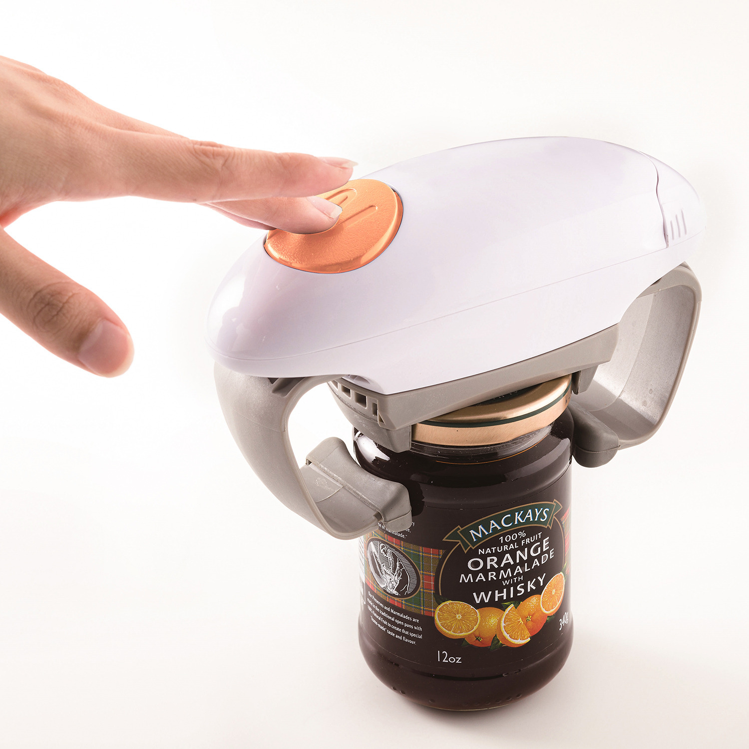 ジアレッティ 硬くて開けにくい ビンの蓋を 簡単開封 自動ビンオープナー