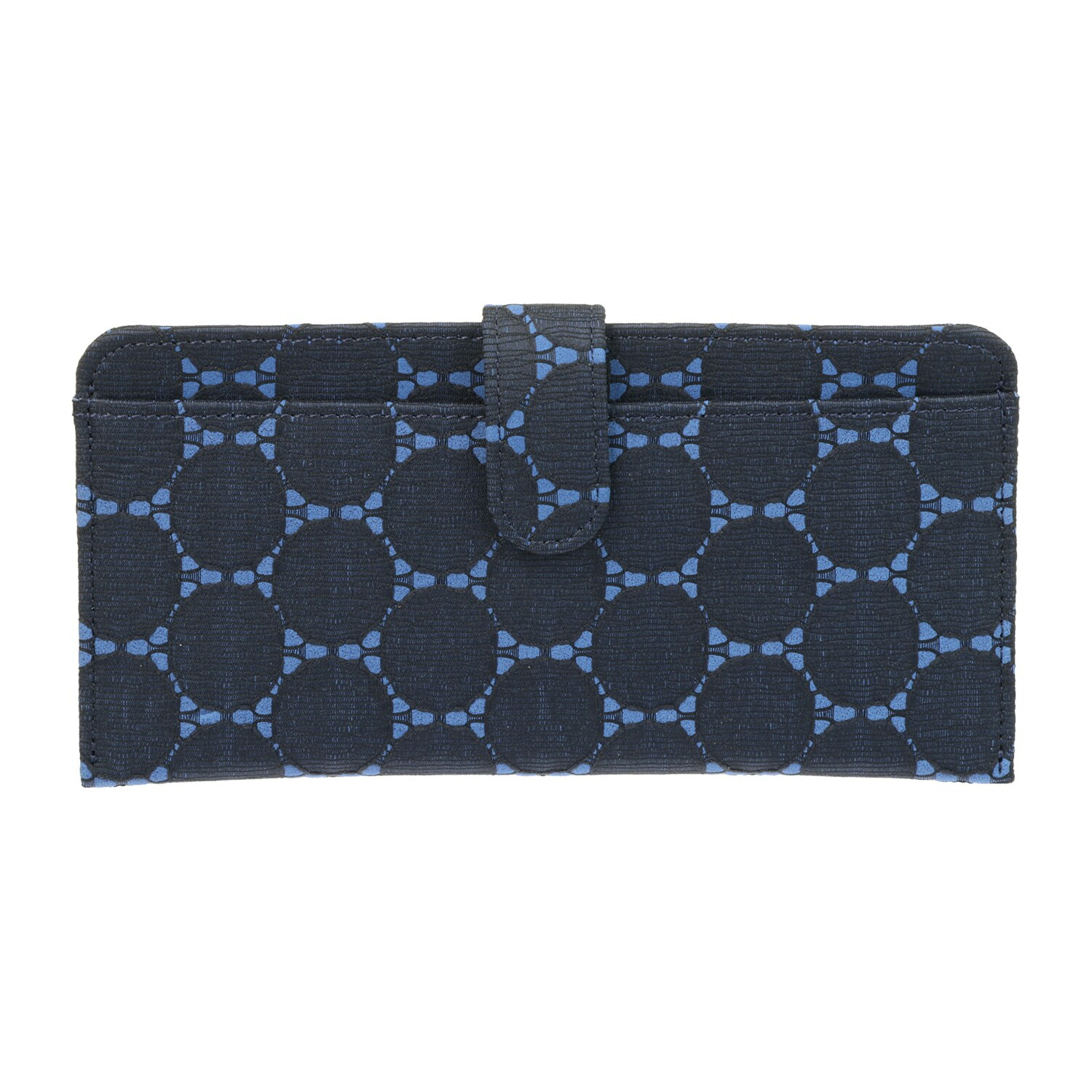 ズッケロ 日本製 ドットレースデザイン レザーウォレット