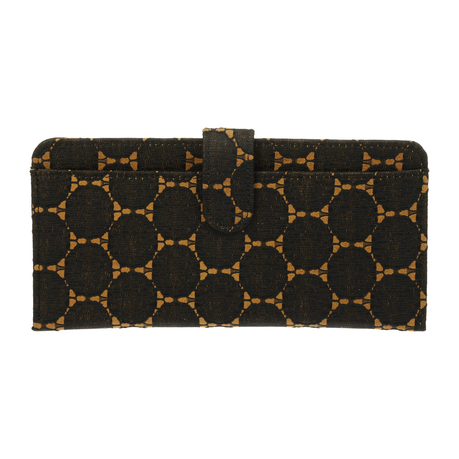 ズッケロ 日本製 ドットレースデザイン レザーウォレット