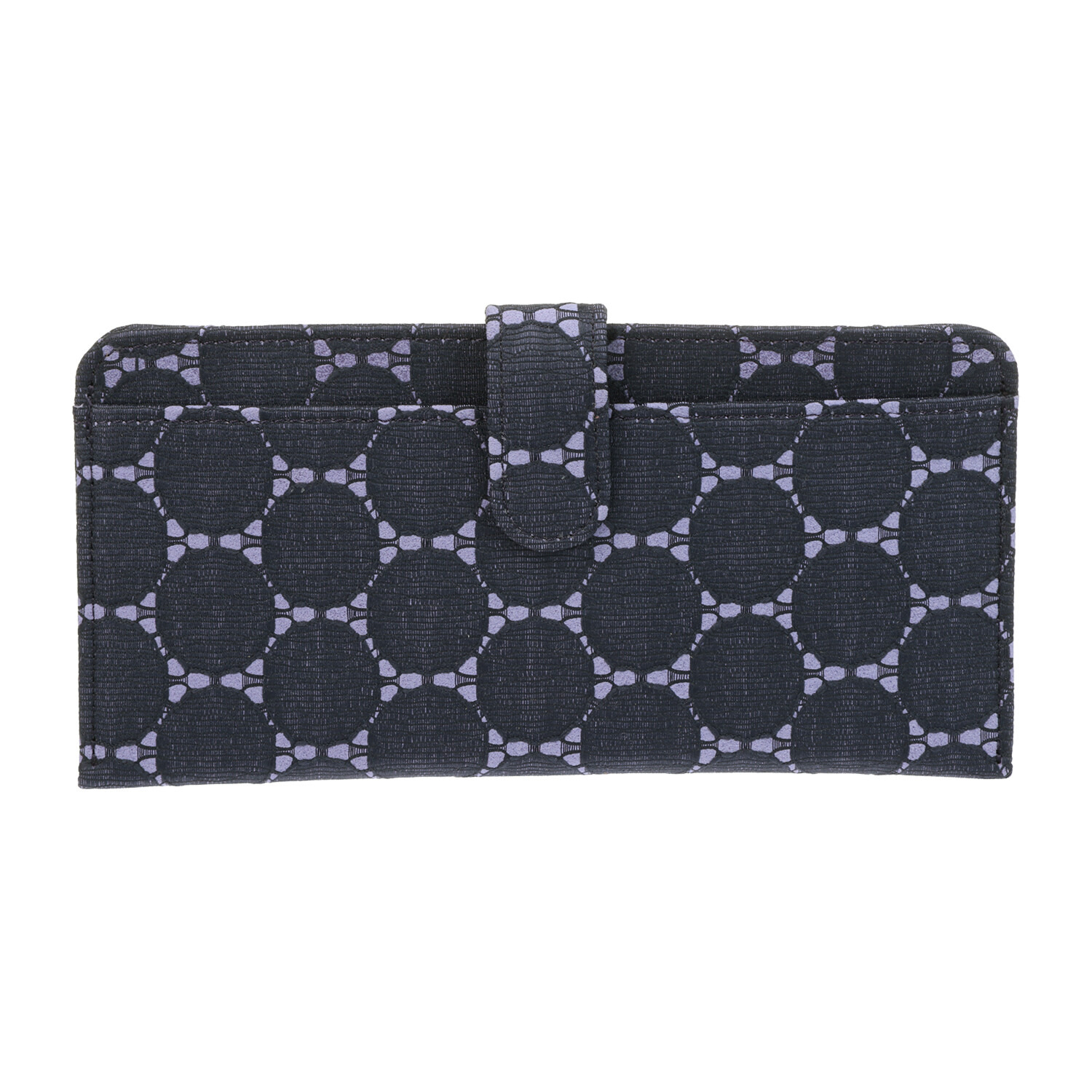 ズッケロ 日本製 ドットレースデザイン レザーウォレット