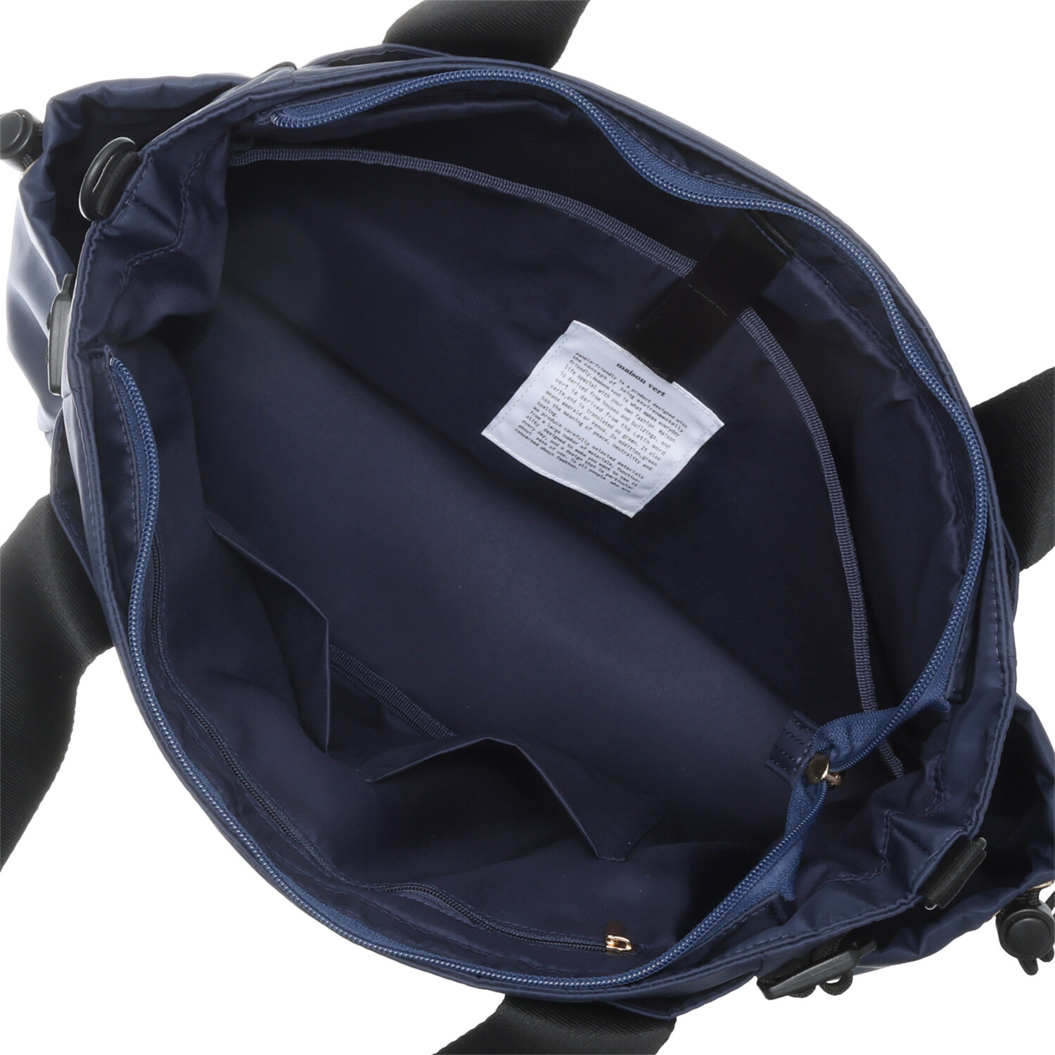 メゾンヴェール はっ水ナイロン 軽量２ウェイトートバッグ