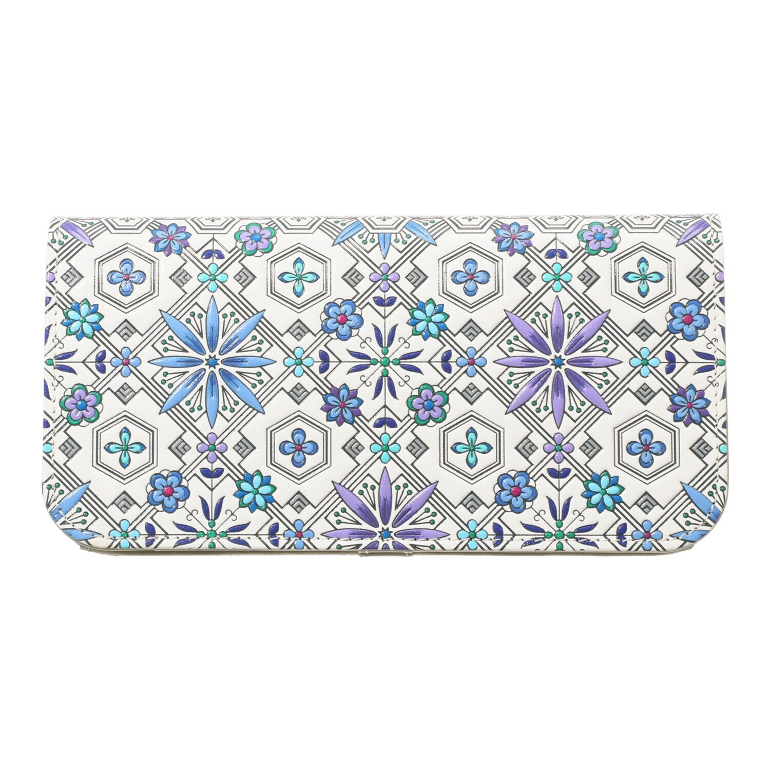 浅草文庫 はっ水 牛革 合わせ長財布