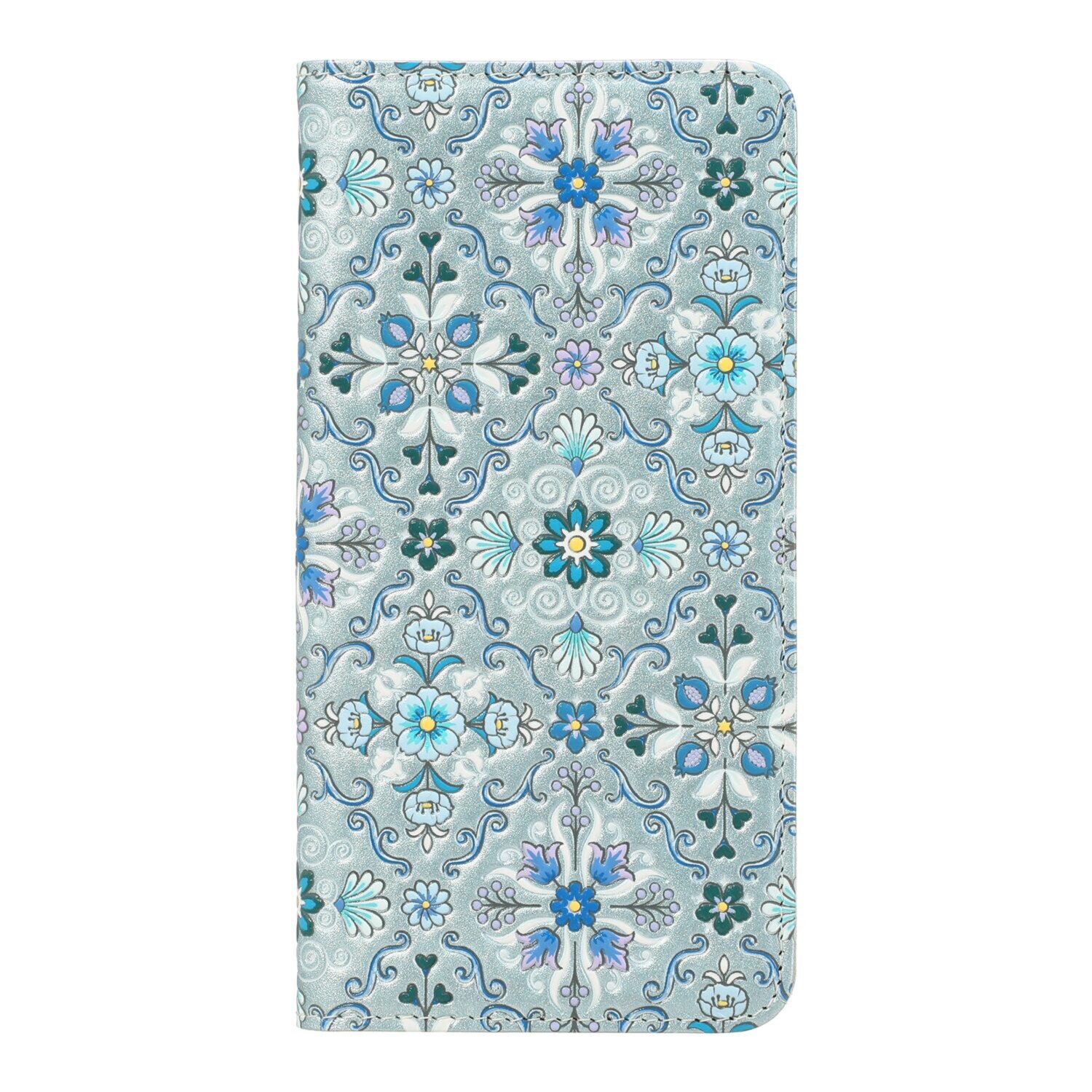 浅草文庫 はっ水 牛革スマホケース “オリエント” ＜ラージ＞