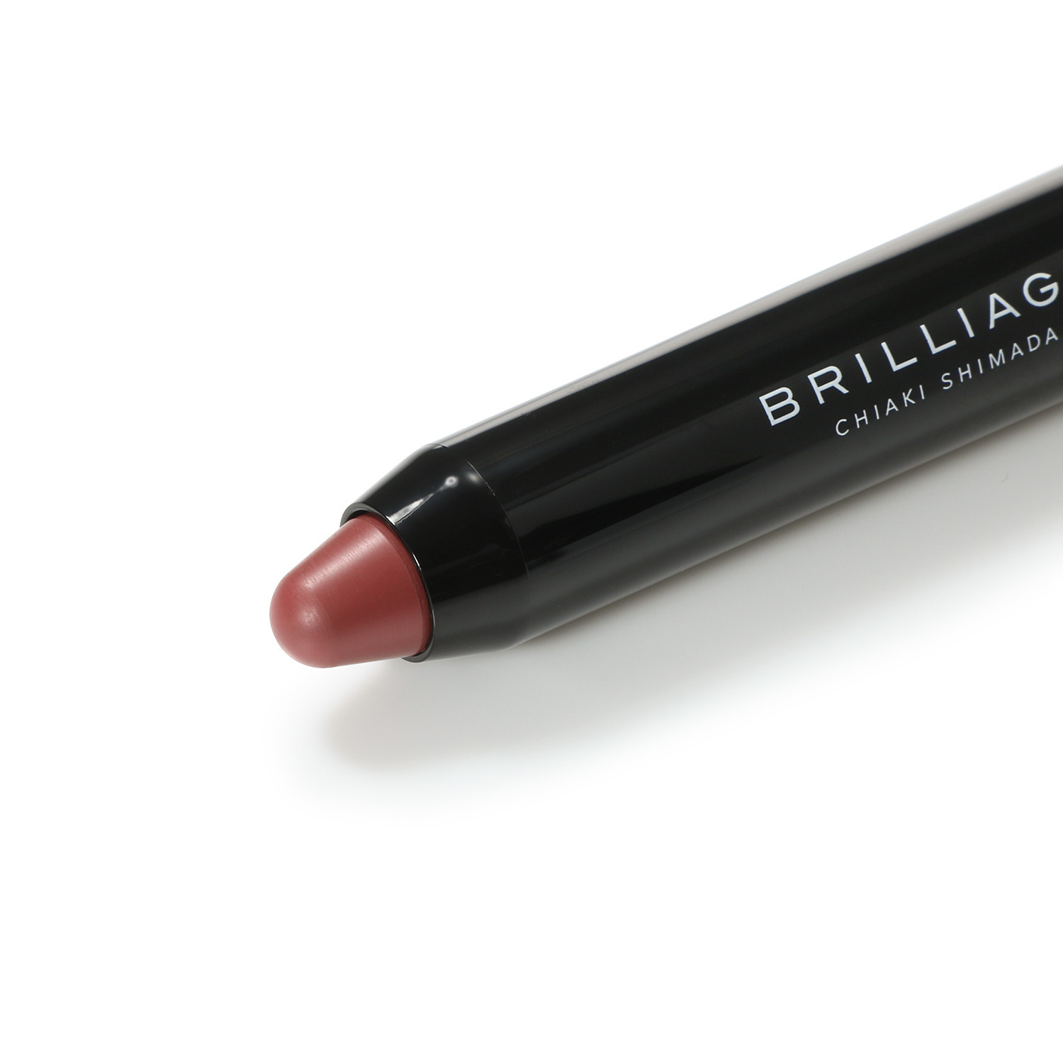 ブリリアージュ ソフトマットな質感と なめらかなテクスチャー クレヨンリップ ＜バーガンディベージュ＞ ＆フィンガーブラシ