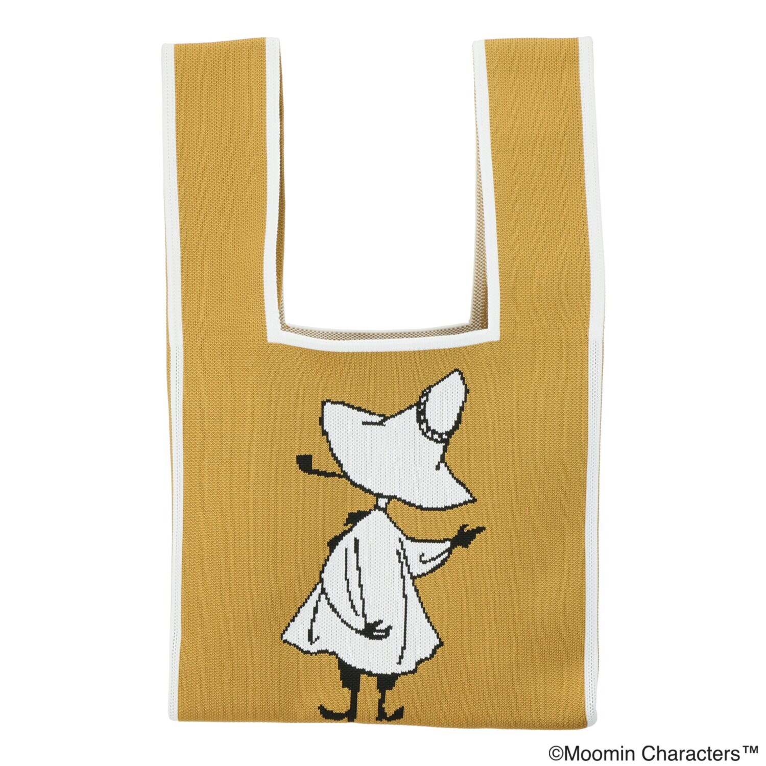 ムーミン コミックスイラスト ニットマルシェバッグ