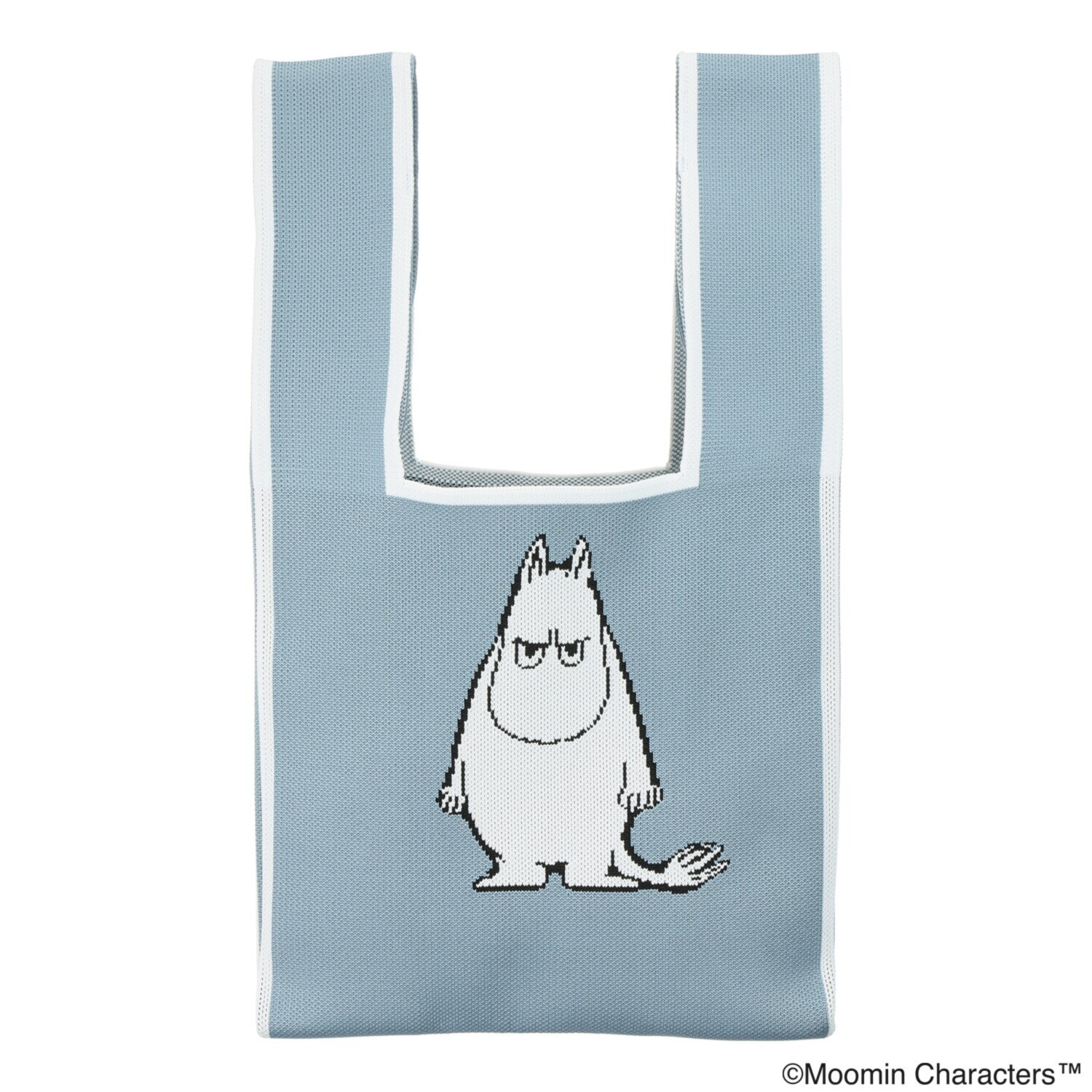 ムーミン コミックスイラスト ニットマルシェバッグ