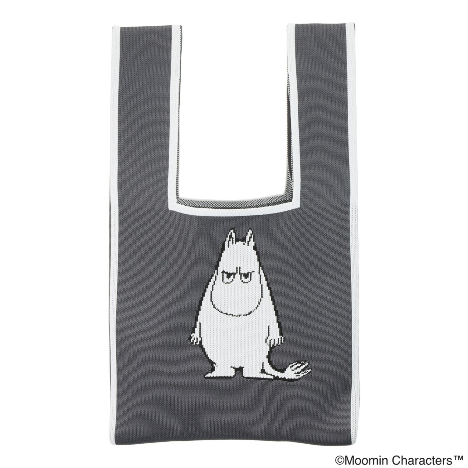 ムーミン コミックスイラスト ニットマルシェバッグ