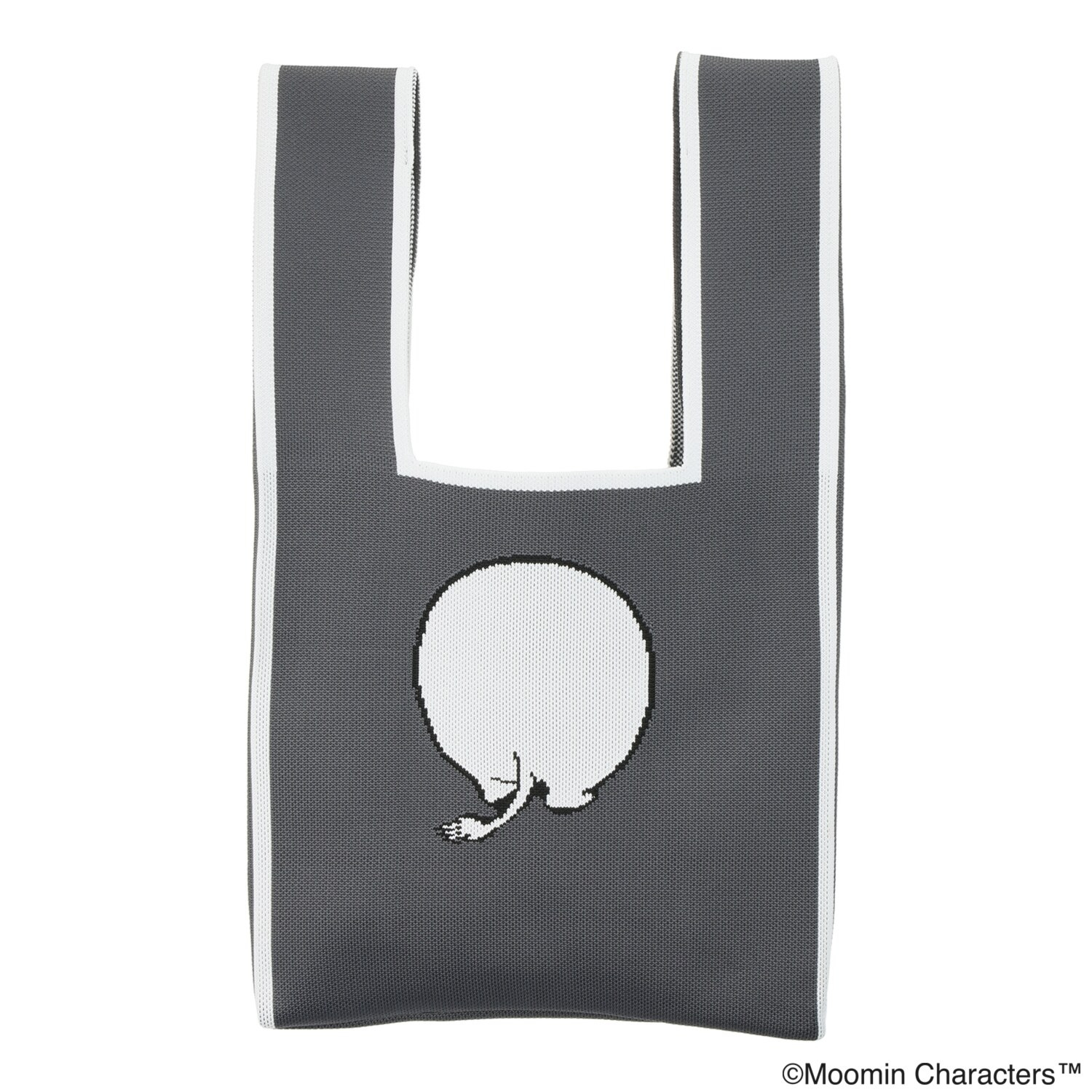 ムーミン コミックスイラスト ニットマルシェバッグ