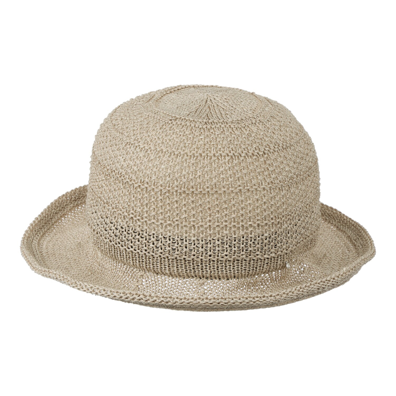 ミリーセヴァルセン 洗える！ リネンブレンドサーモ 風通るクローシュ