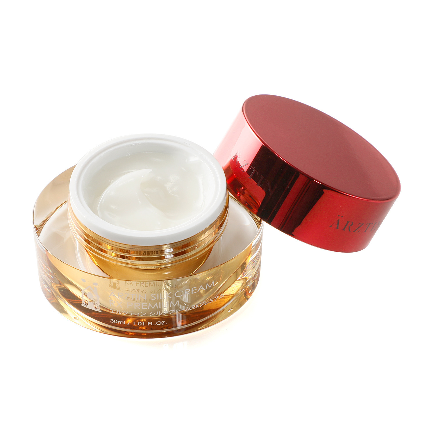 エルツティン 韓国大手美容サロン発 ハリのある 輝くようなツヤ肌へ導く シルククリームＲＸ プレミアム ３個分特別セット