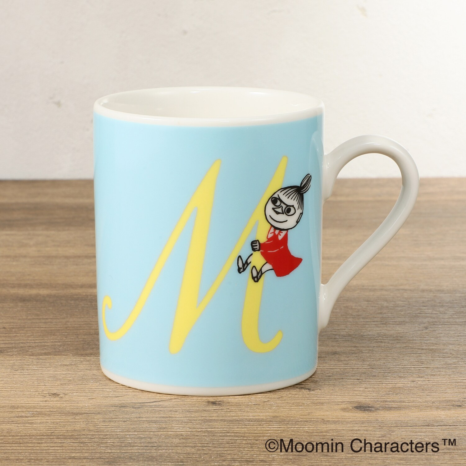 ムーミン 日本製イニシャルマグ