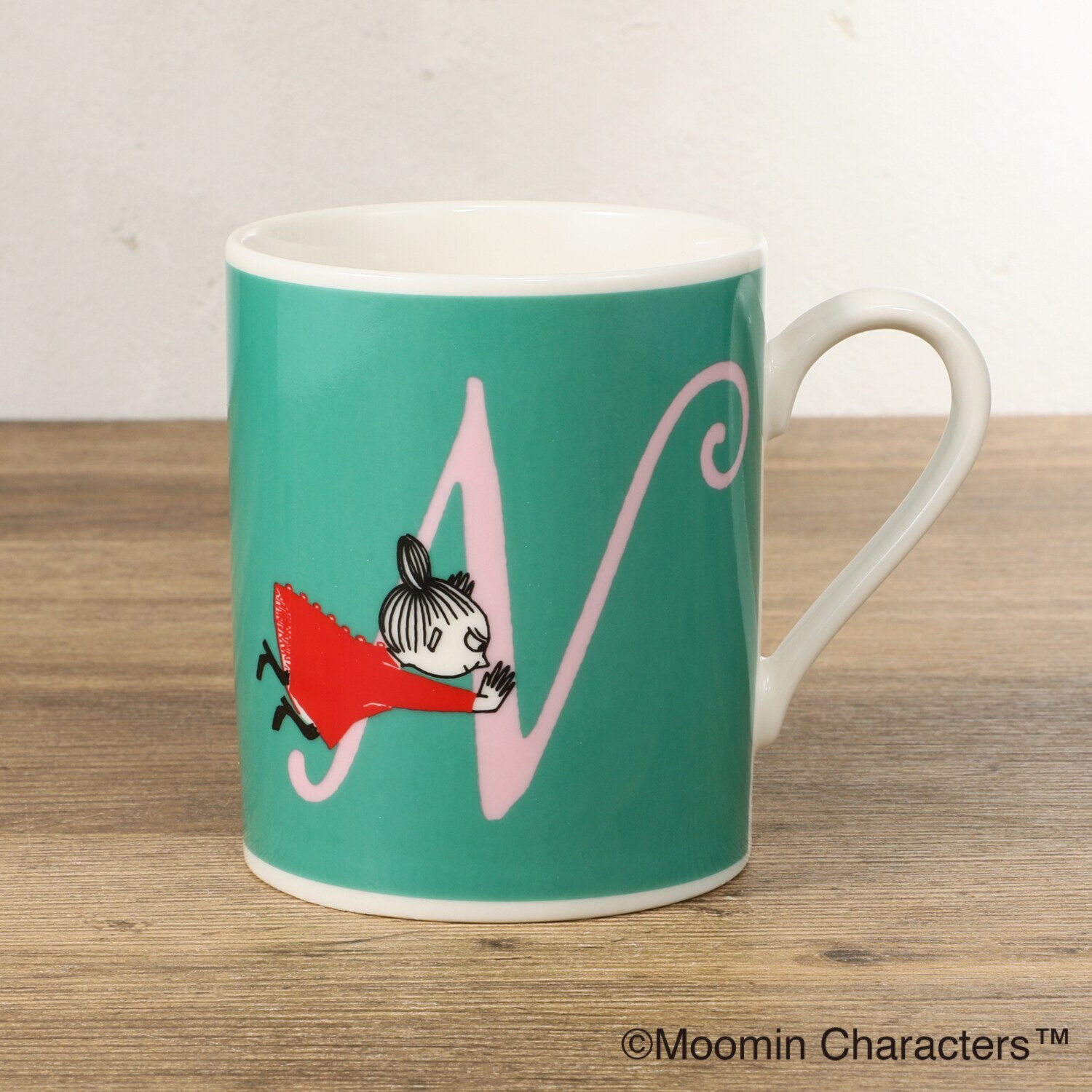 ムーミン 日本製イニシャルマグ