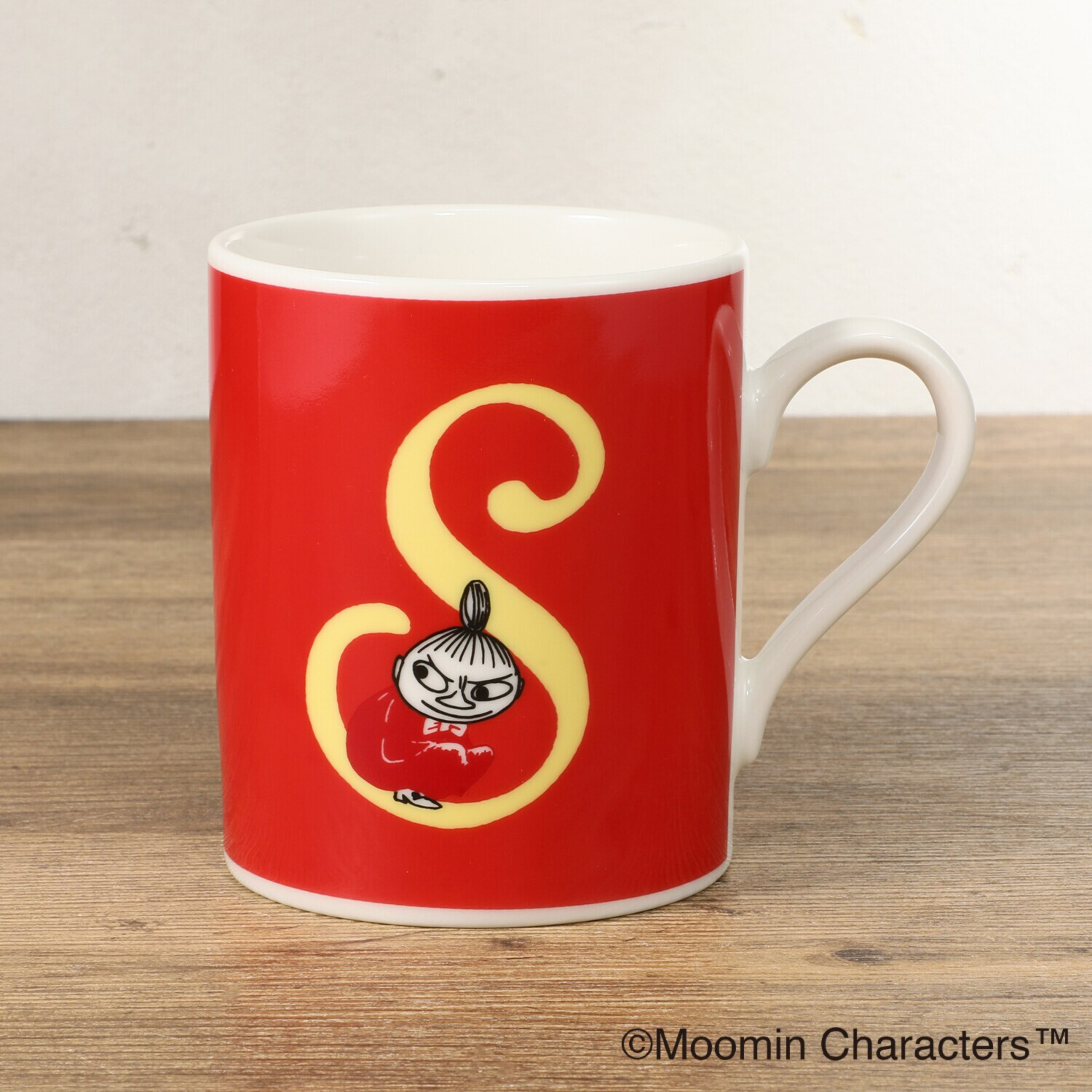 ムーミン 日本製イニシャルマグ