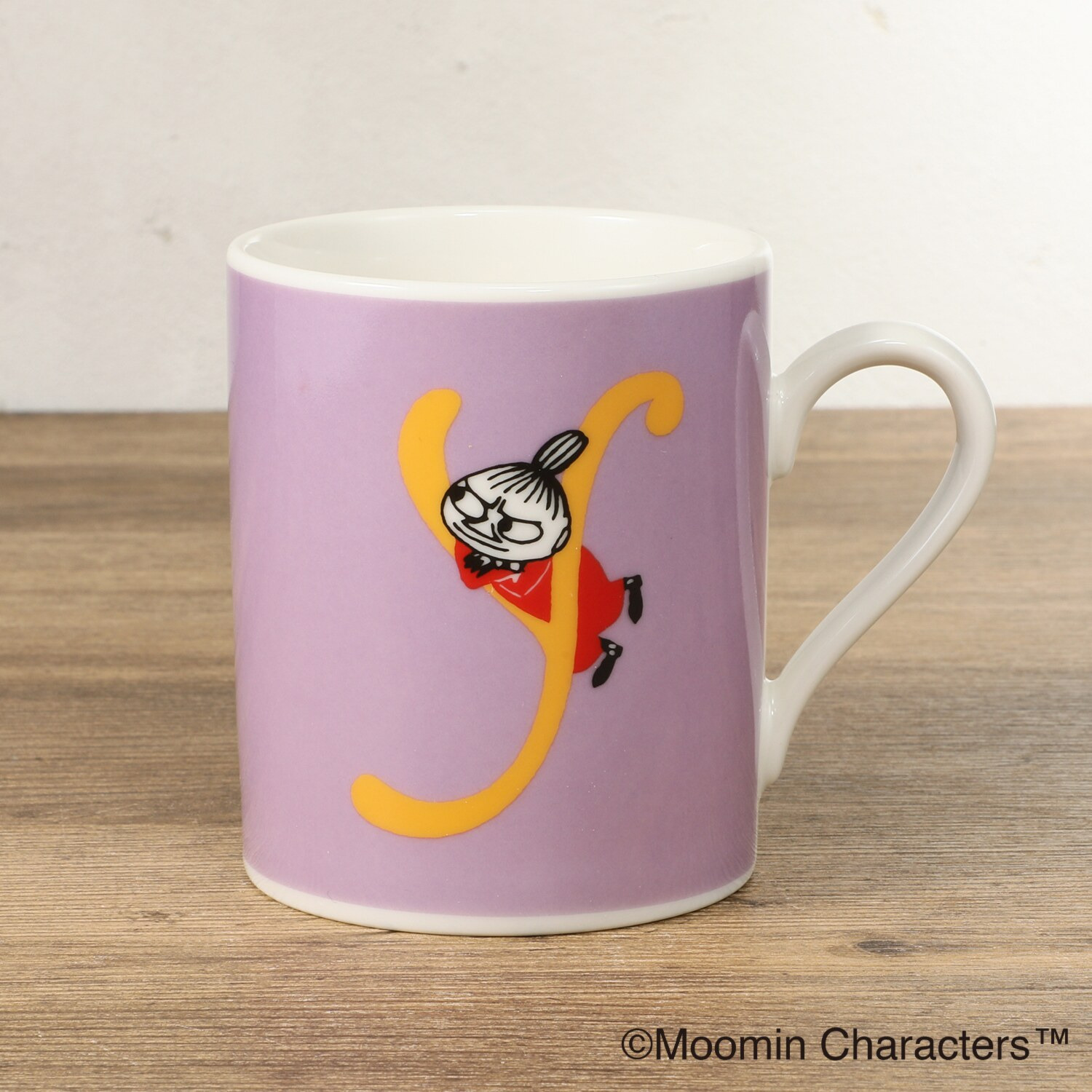 ムーミン 日本製イニシャルマグ