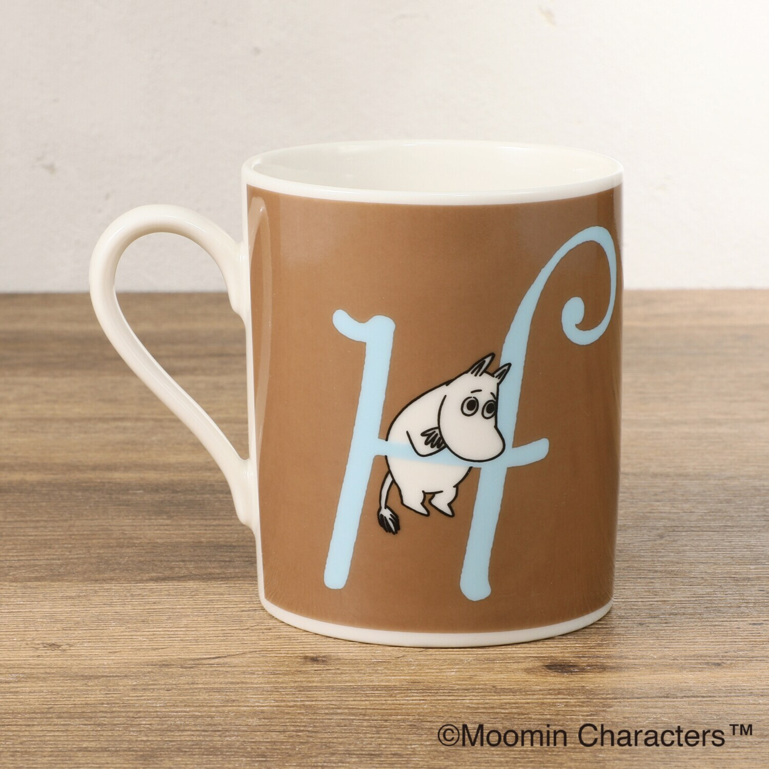 ムーミン 日本製イニシャルマグ