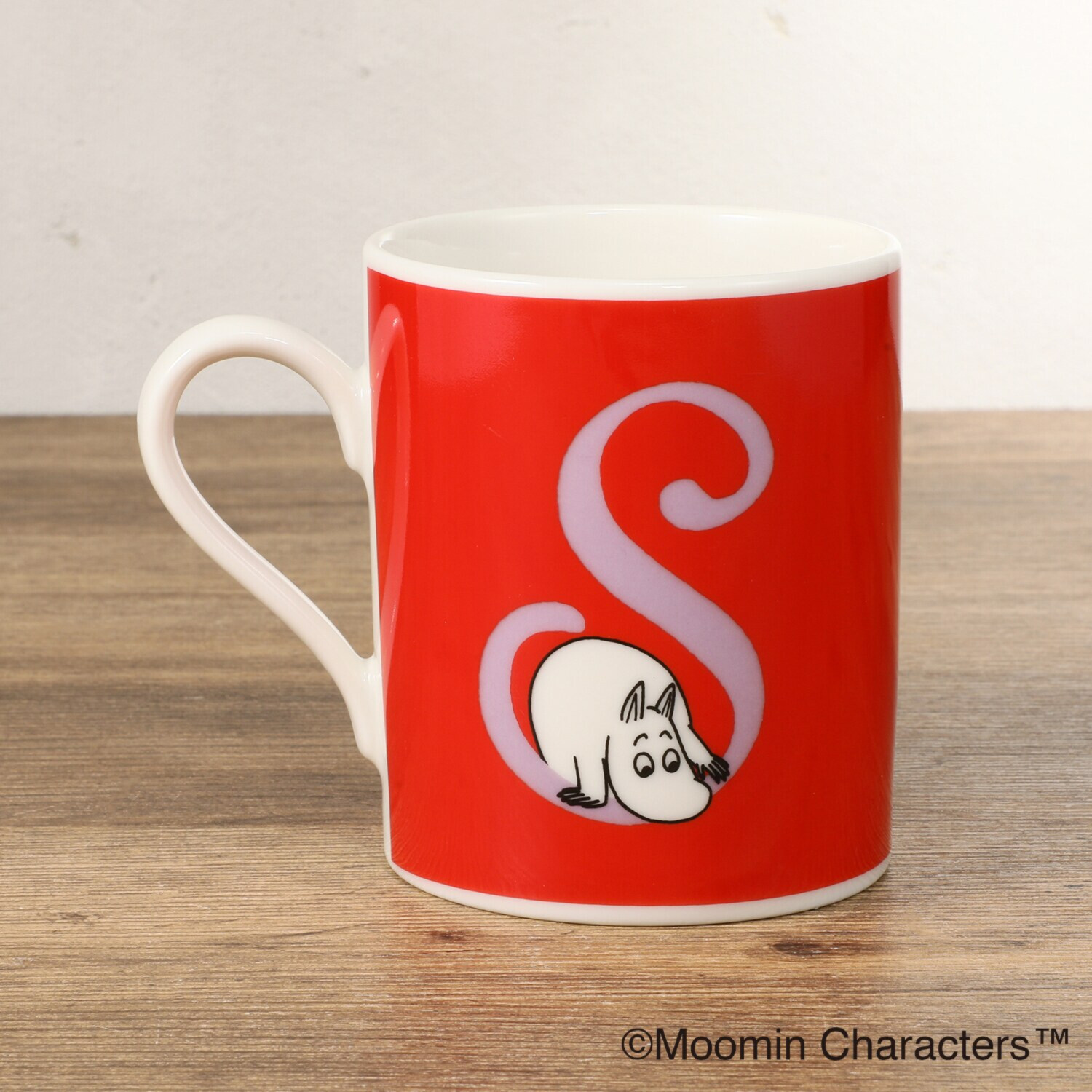 ムーミン 日本製イニシャルマグ