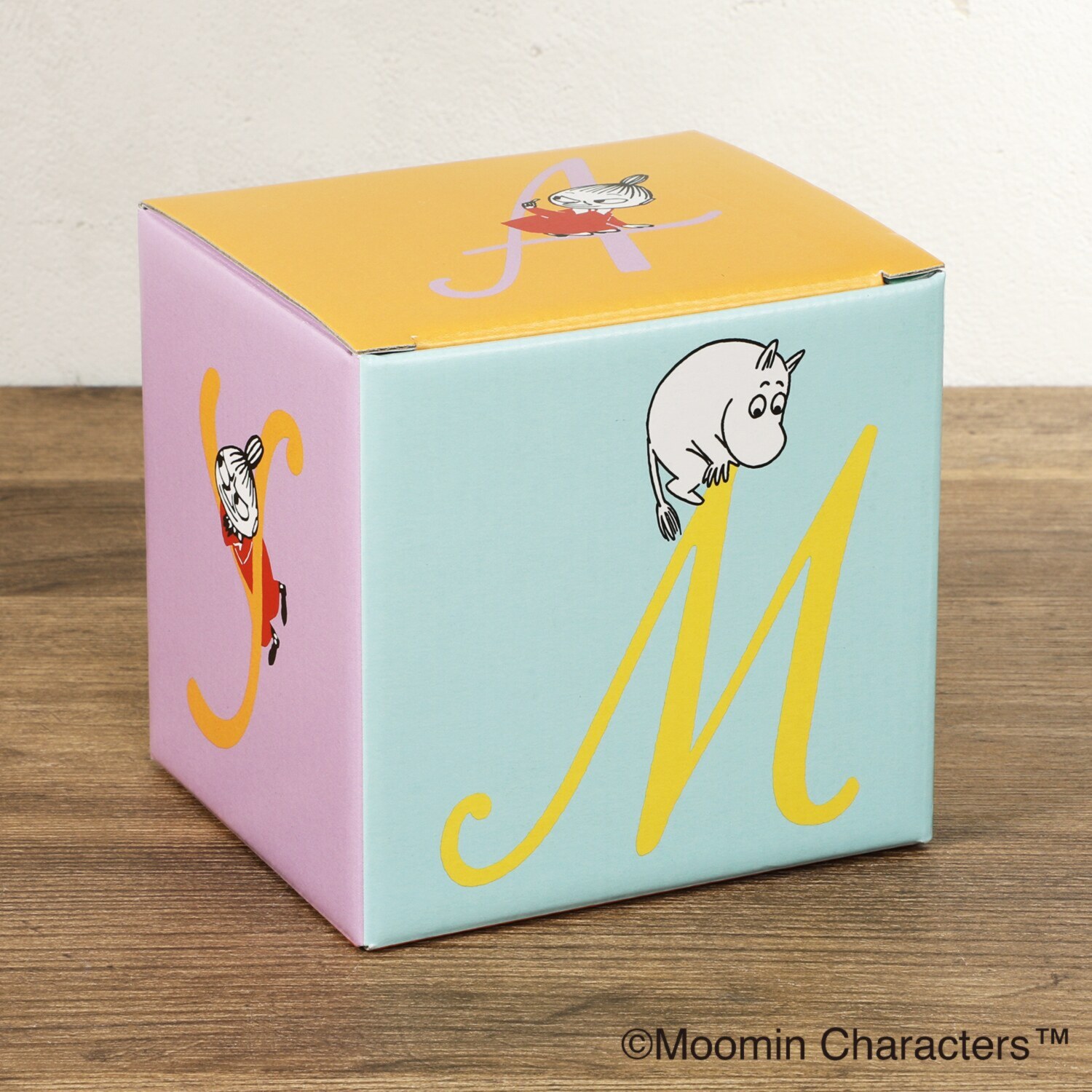 ムーミン 日本製イニシャルマグ