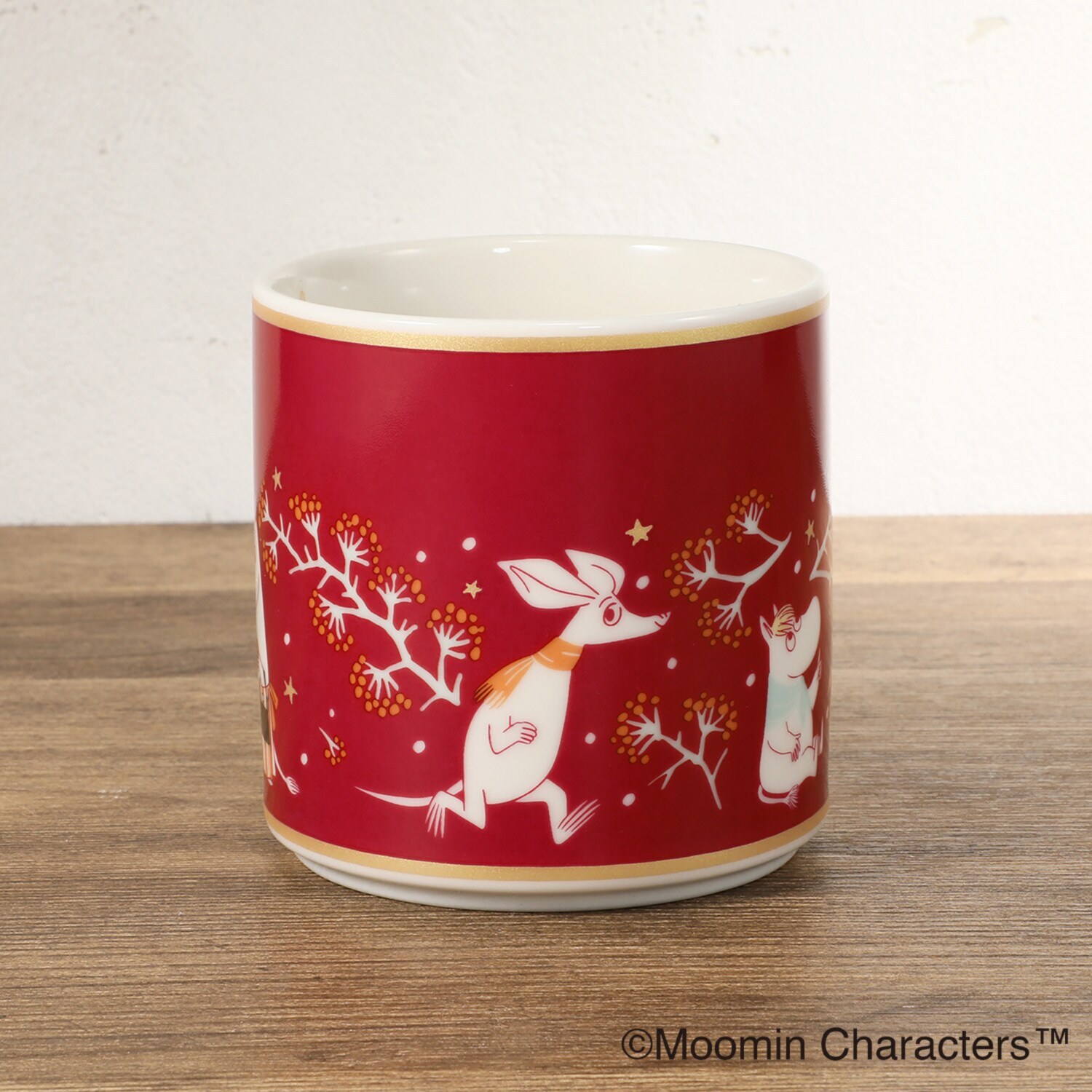 ムーミン 日本製マグ ＦＩＲＳＴ　ＳＮＯＷ
