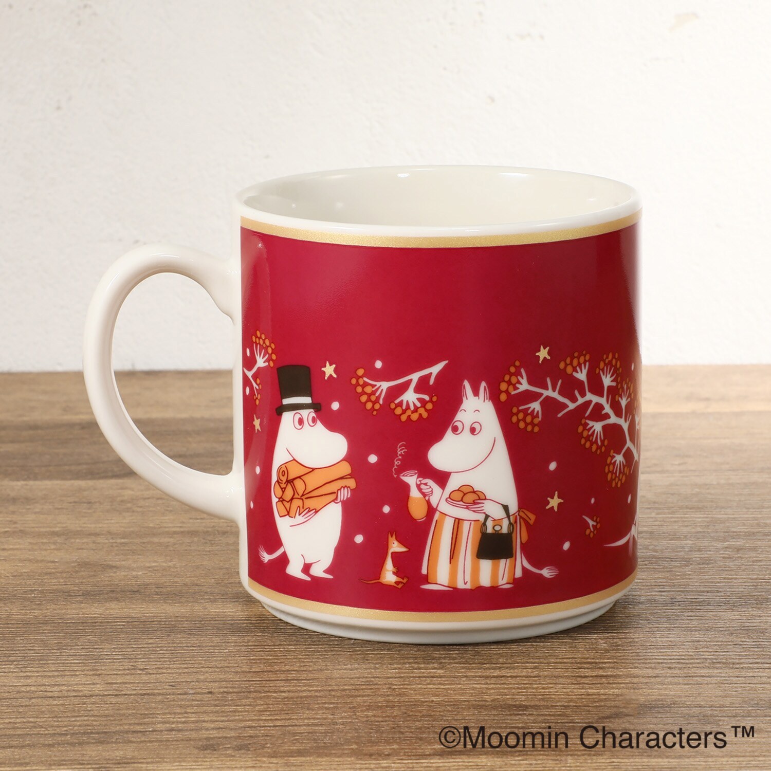 ムーミン 日本製マグ ＦＩＲＳＴ　ＳＮＯＷ
