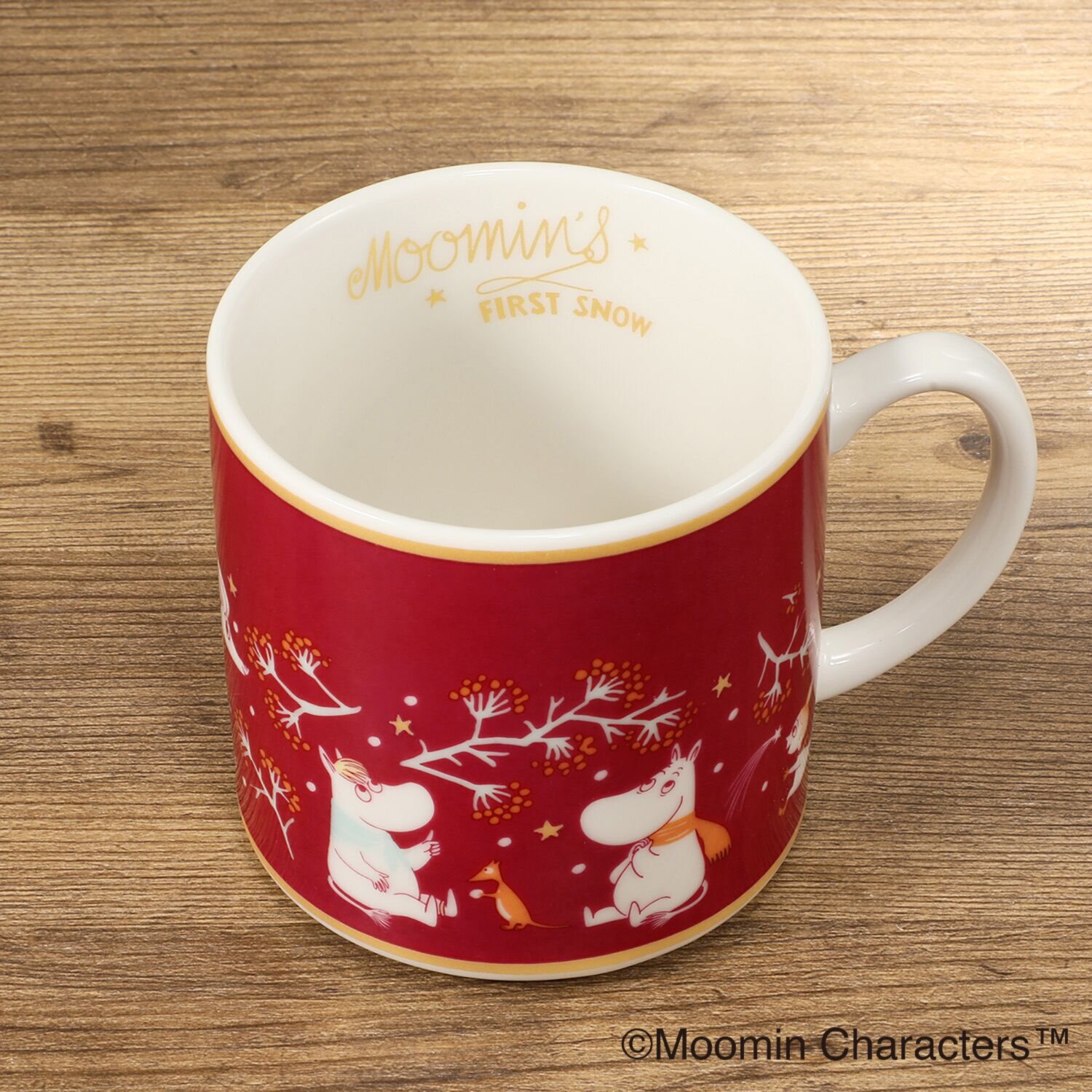 ムーミン 日本製マグ ＦＩＲＳＴ　ＳＮＯＷ