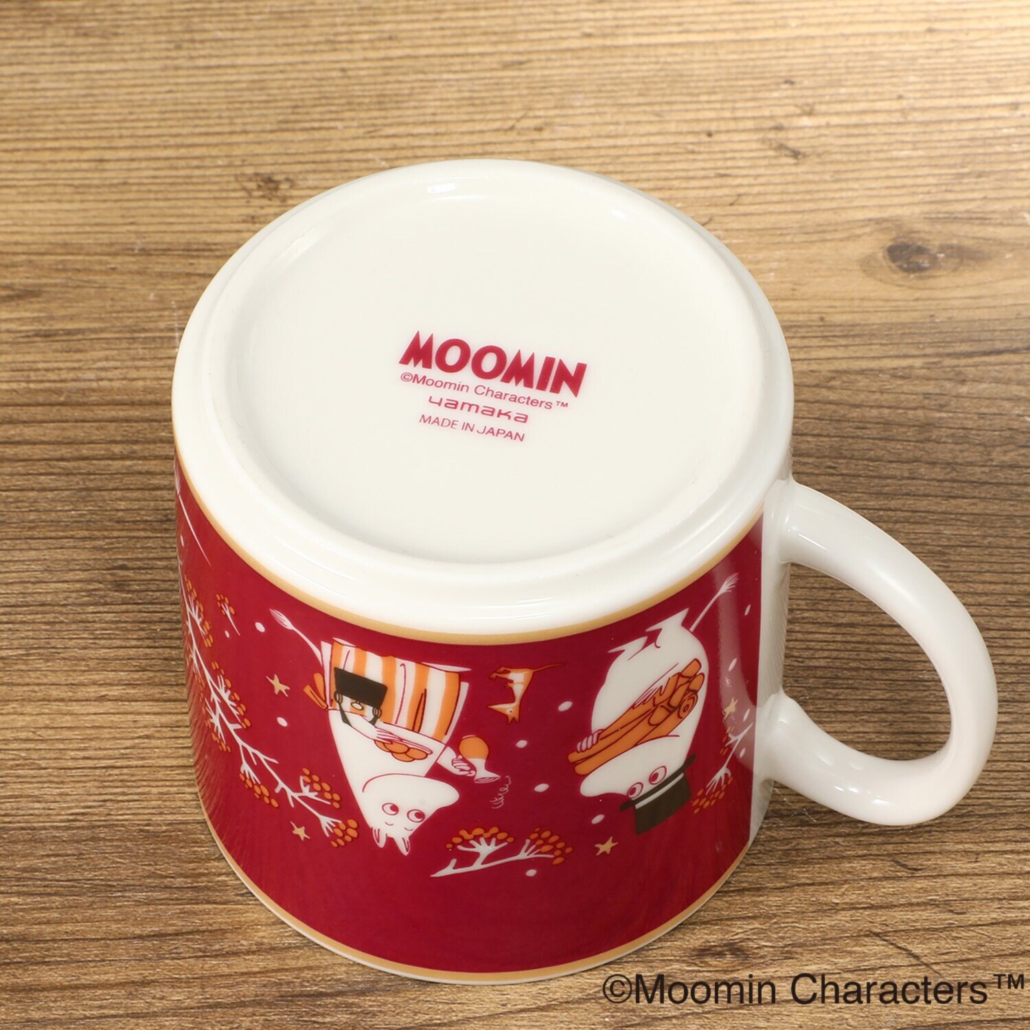 ムーミン 日本製マグ ＦＩＲＳＴ　ＳＮＯＷ