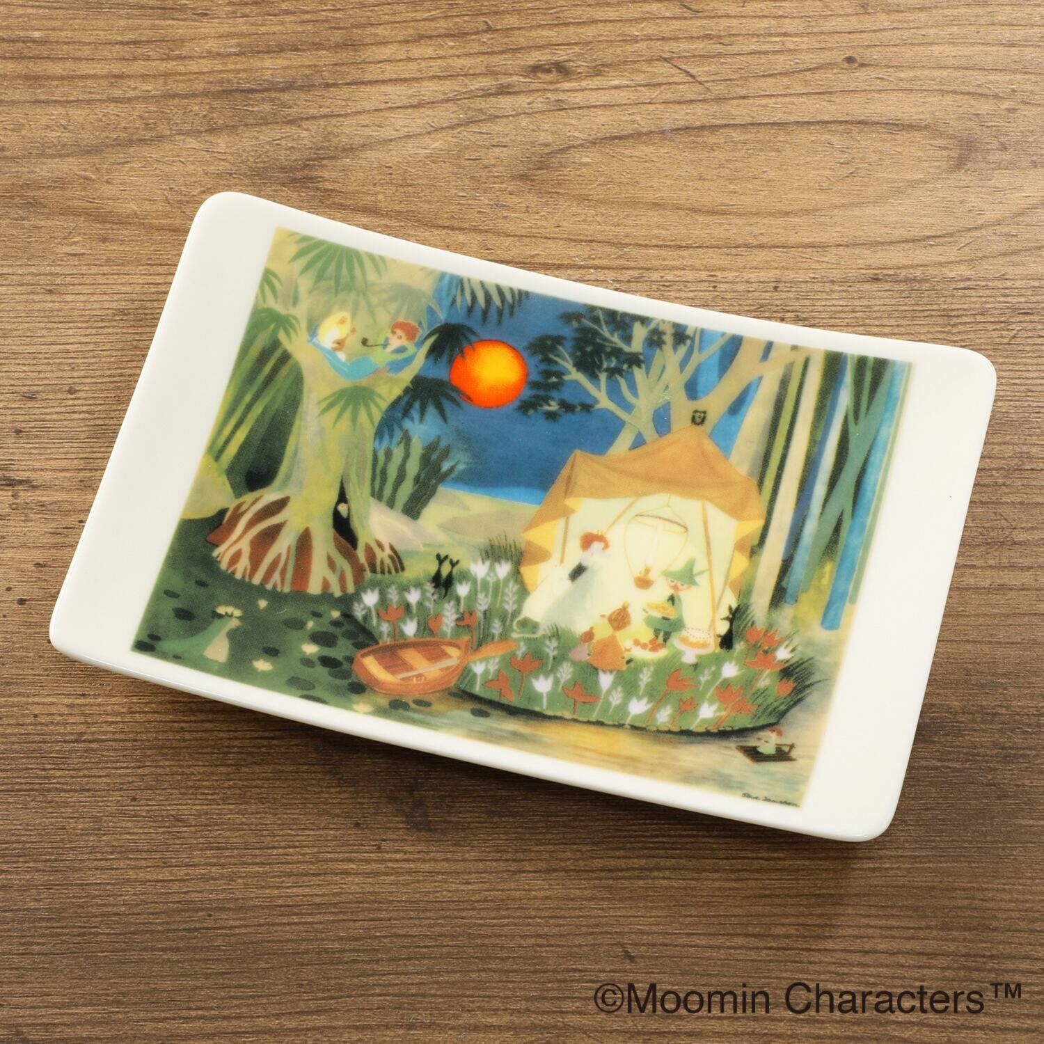 ムーミン 日本製角プレート