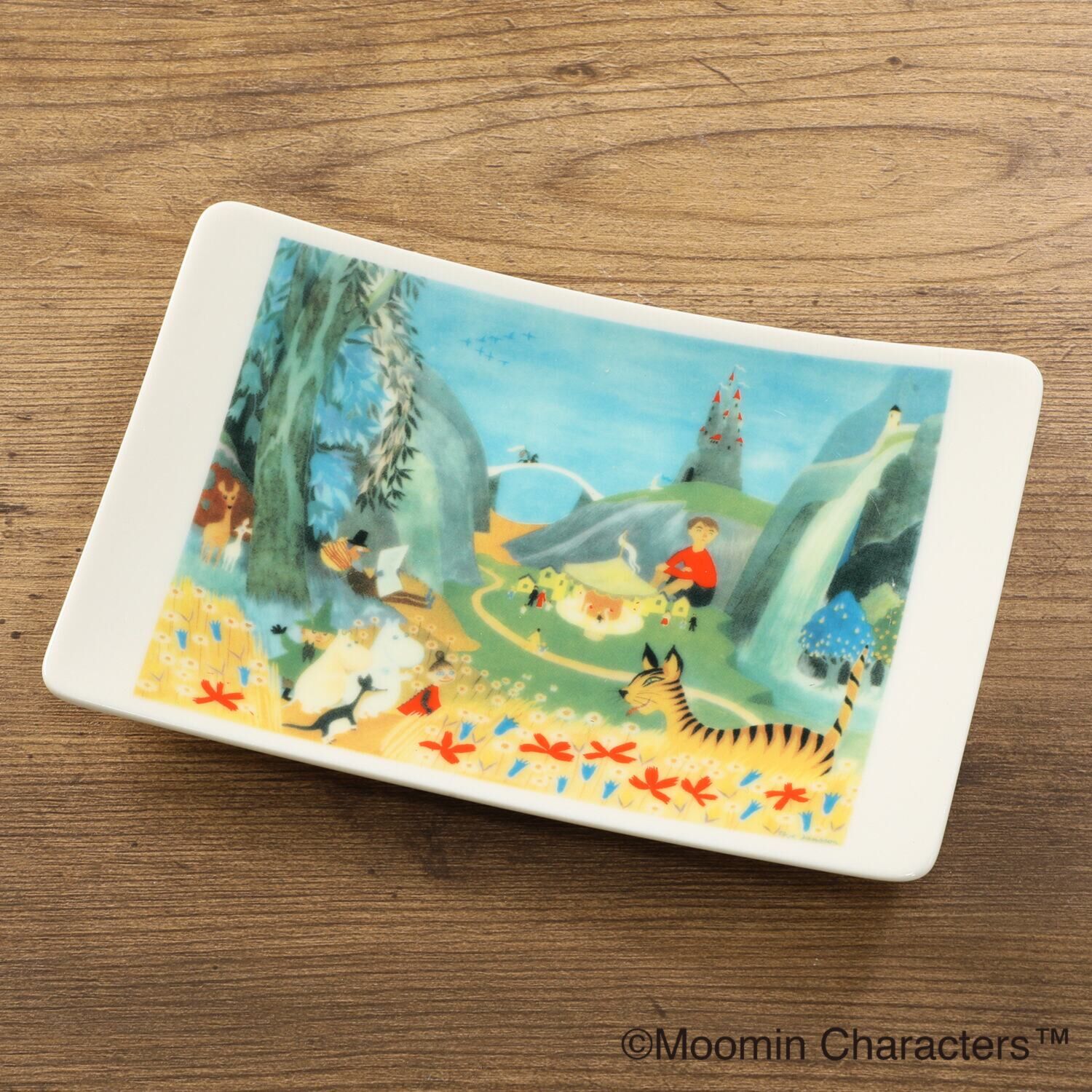 ムーミン 日本製角プレート