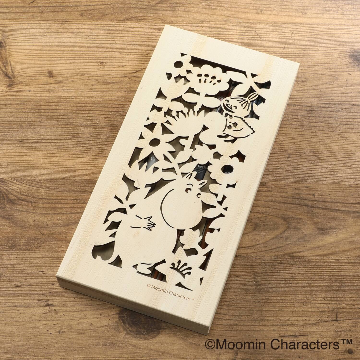 ムーミン ペア箸セット（日本製） 木箱入