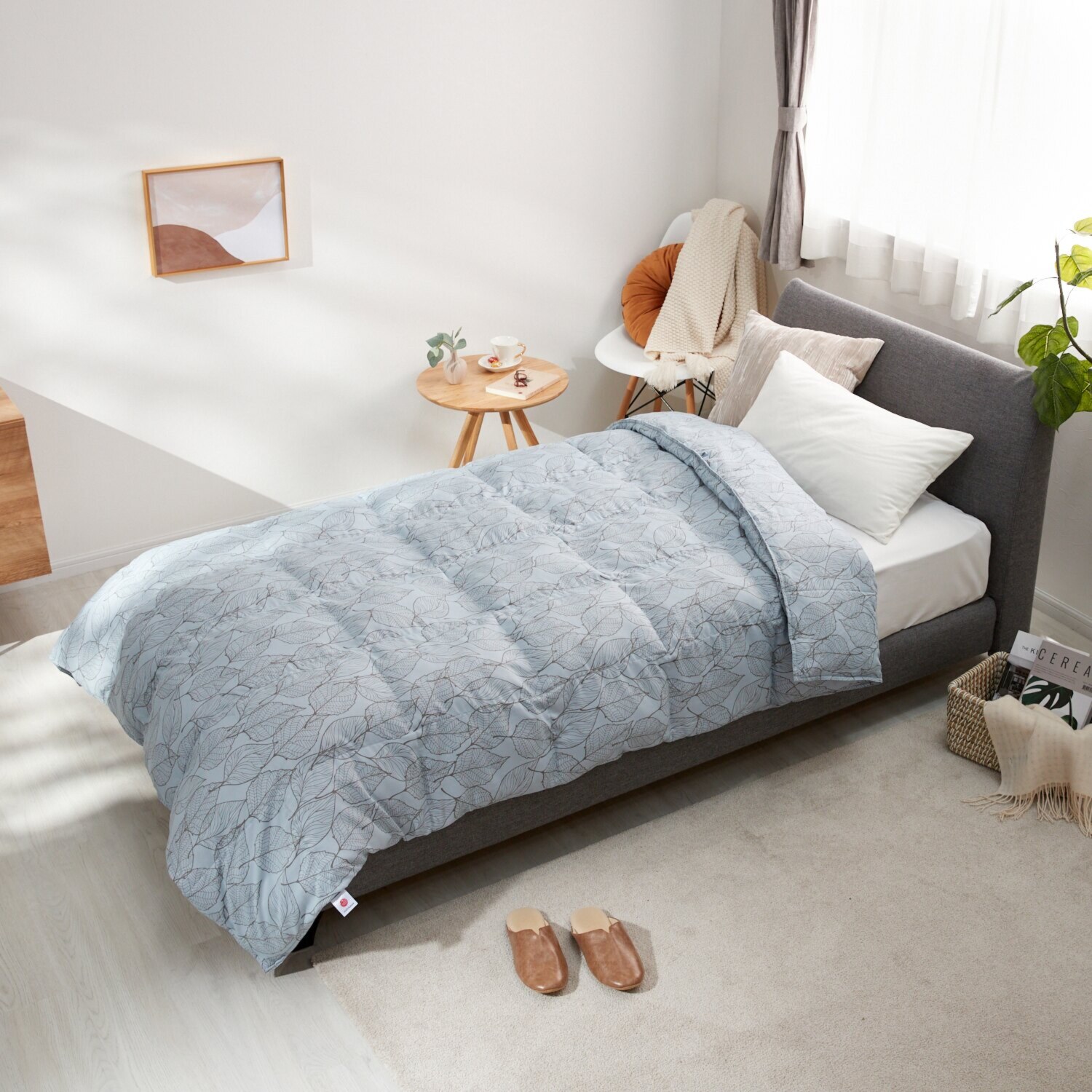 ｎｉｓｈｉｋａｗａ　西川 フィールダウン＆ 特殊２層構造であったか ダブルフェイス掛けふとん ＜ダブル＞