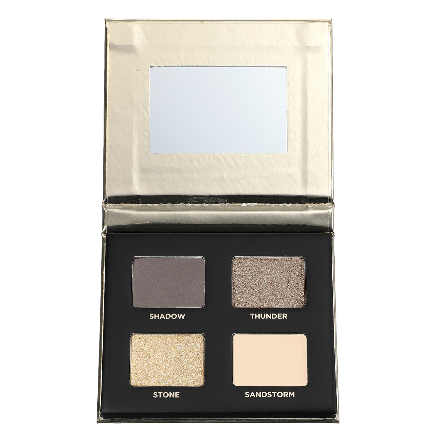アイコニック　ロンドン パワフルな発色と輝きの スモーキーアイが作れる ４色をセットイン ディープ＆ストーミー アイシャドウパレット