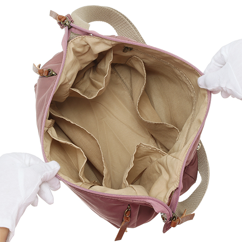 ソビア はっ水 多収納にこだわった 大人ショルダーバッグ