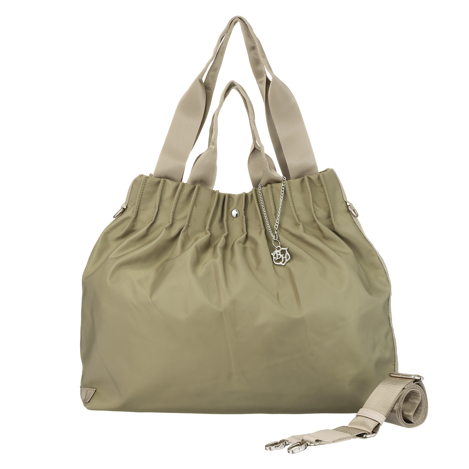 ベルモサ 軽量 ３ウェイ３層トートバッグ ＜無地＞