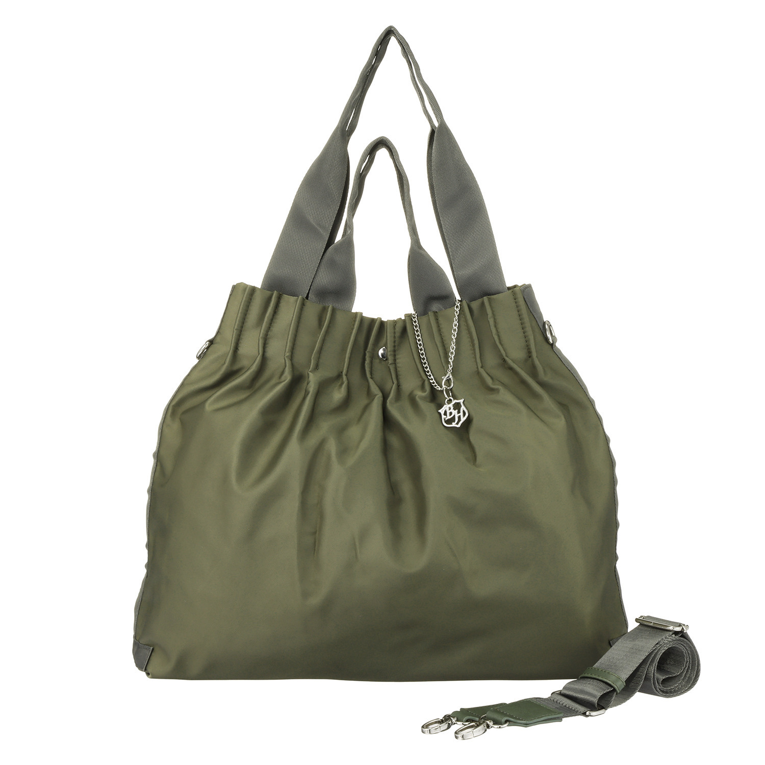 ベルモサ 軽量 ３ウェイ３層トートバッグ ＜無地＞