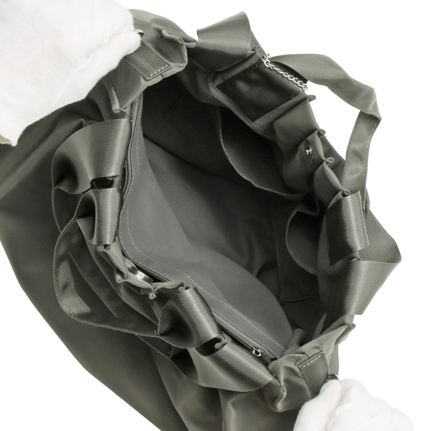 ベルモサ 軽量 ３ウェイ３層トートバッグ ＜無地＞