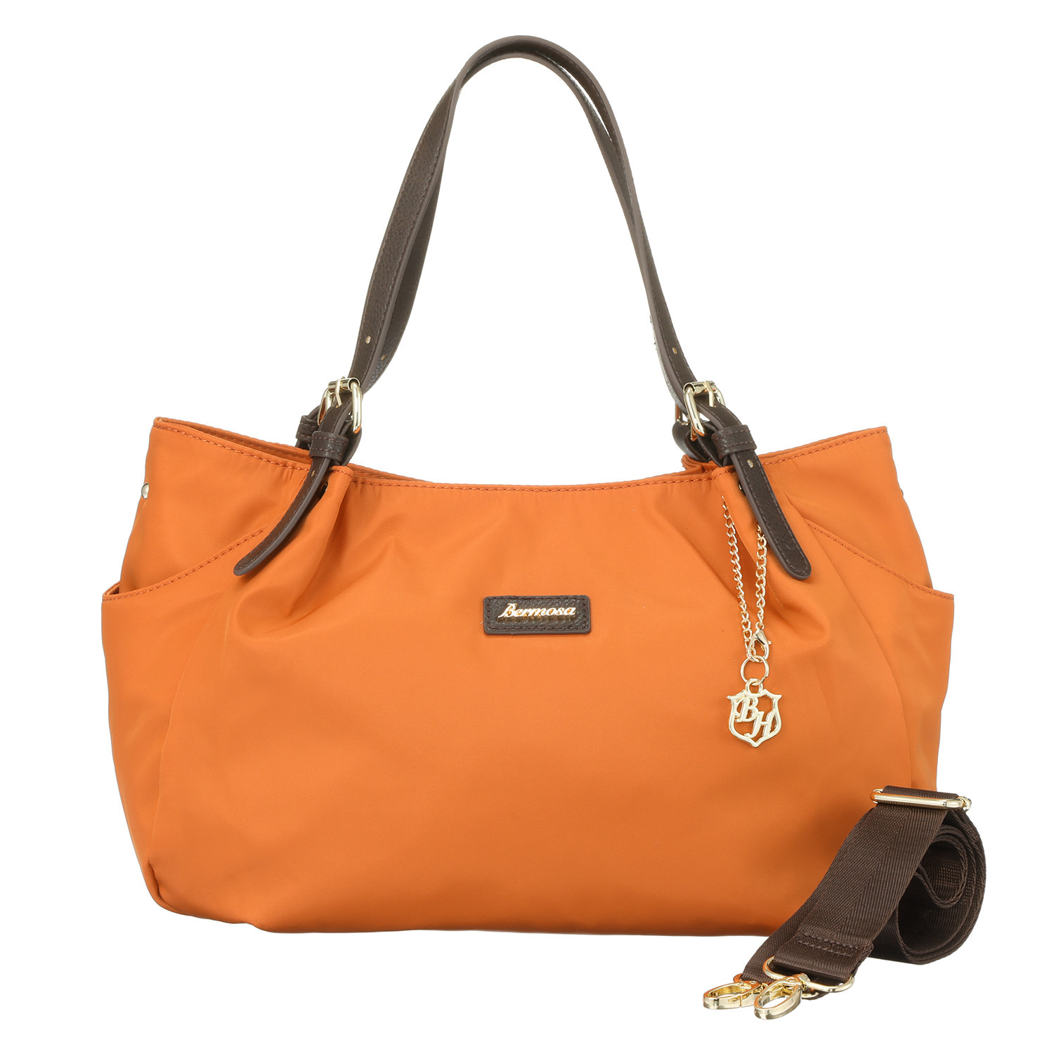 ベルモサ ポーチ＆ ショルダーストラップ付 トートバッグ