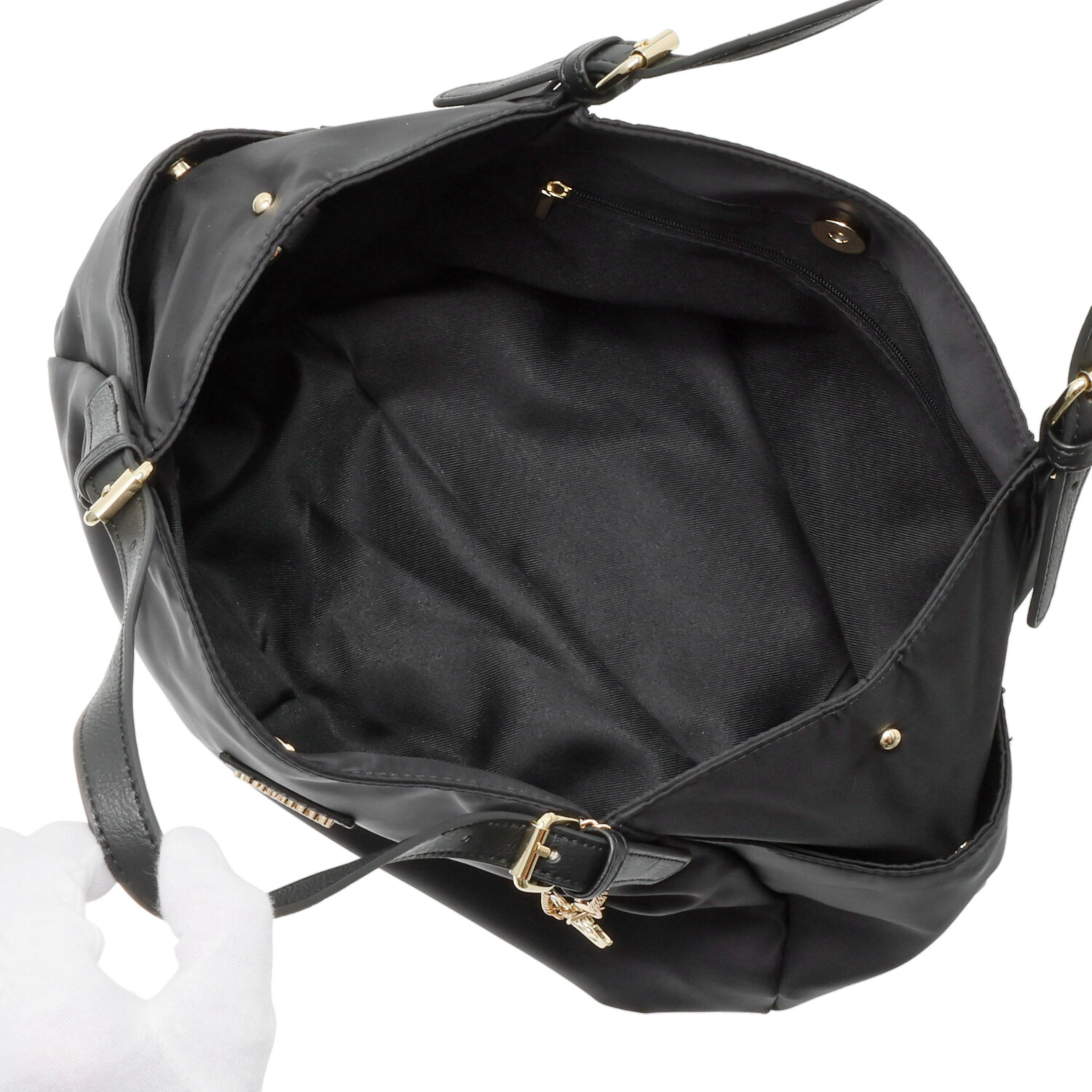 ベルモサ ポーチ＆ ショルダーストラップ付 トートバッグ