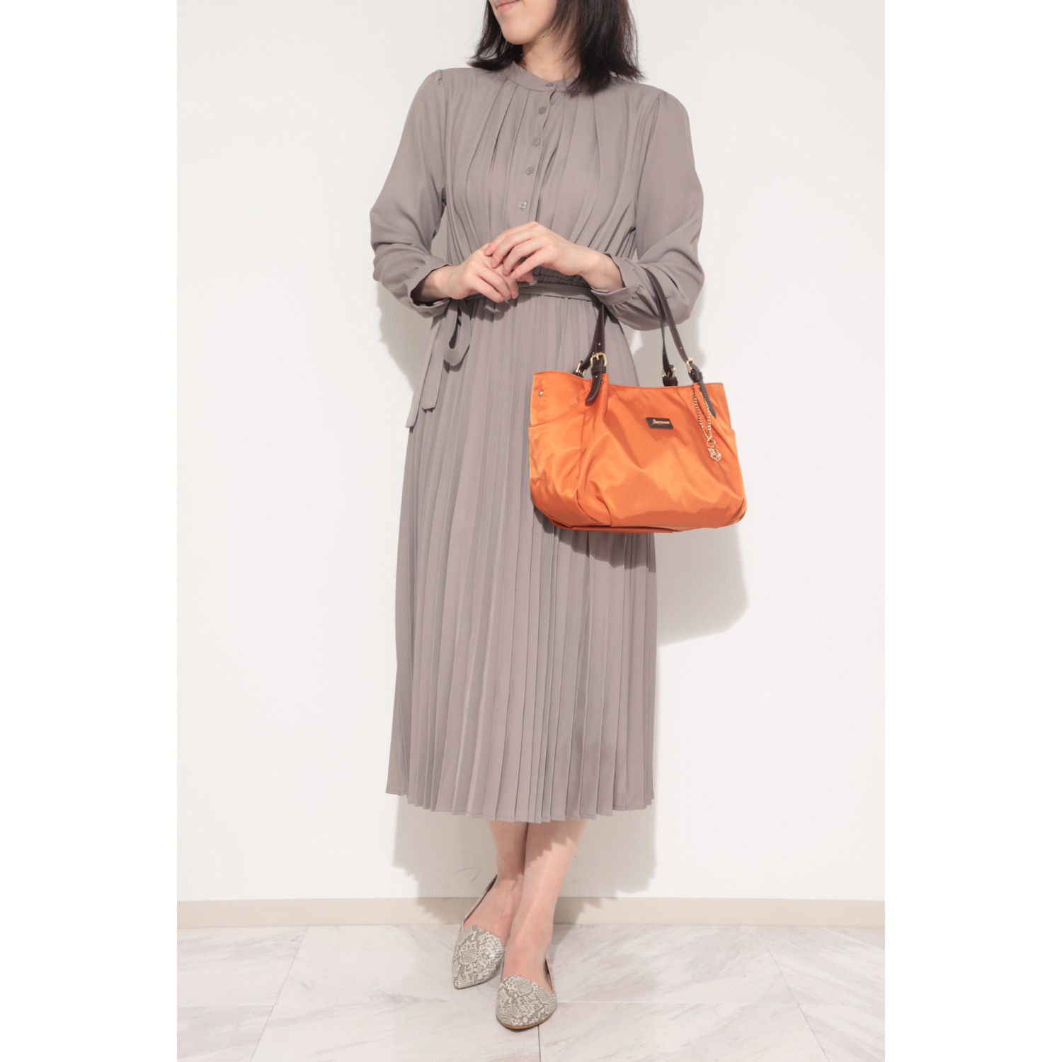 ベルモサ ポーチ＆ ショルダーストラップ付 トートバッグ