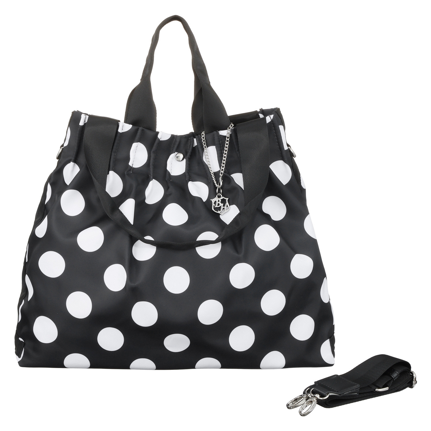 ベルモサ 軽量 ３ウェイ３層トートバッグ ＜柄＞