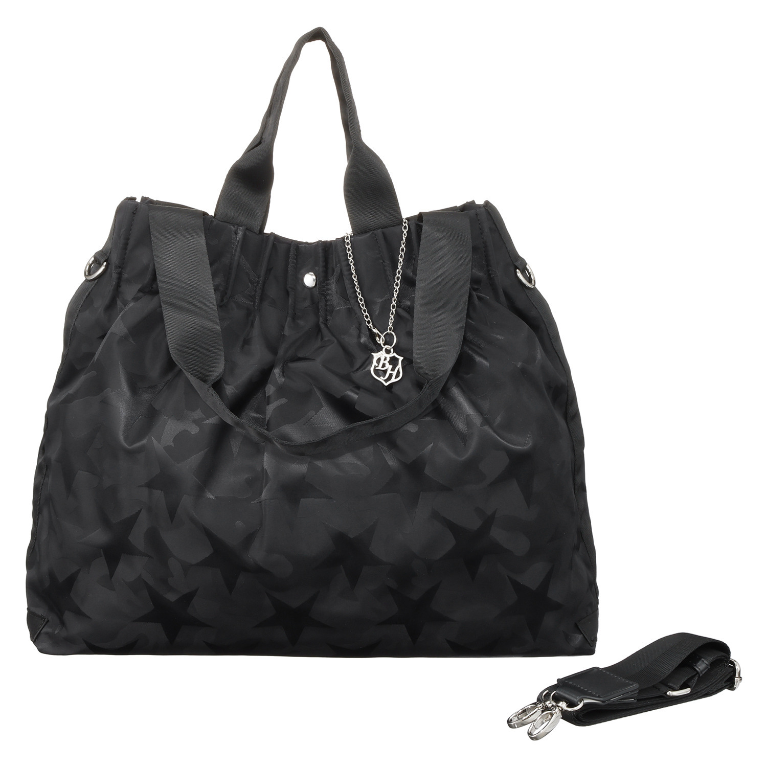 ベルモサ 軽量 ３ウェイ３層トートバッグ ＜柄＞